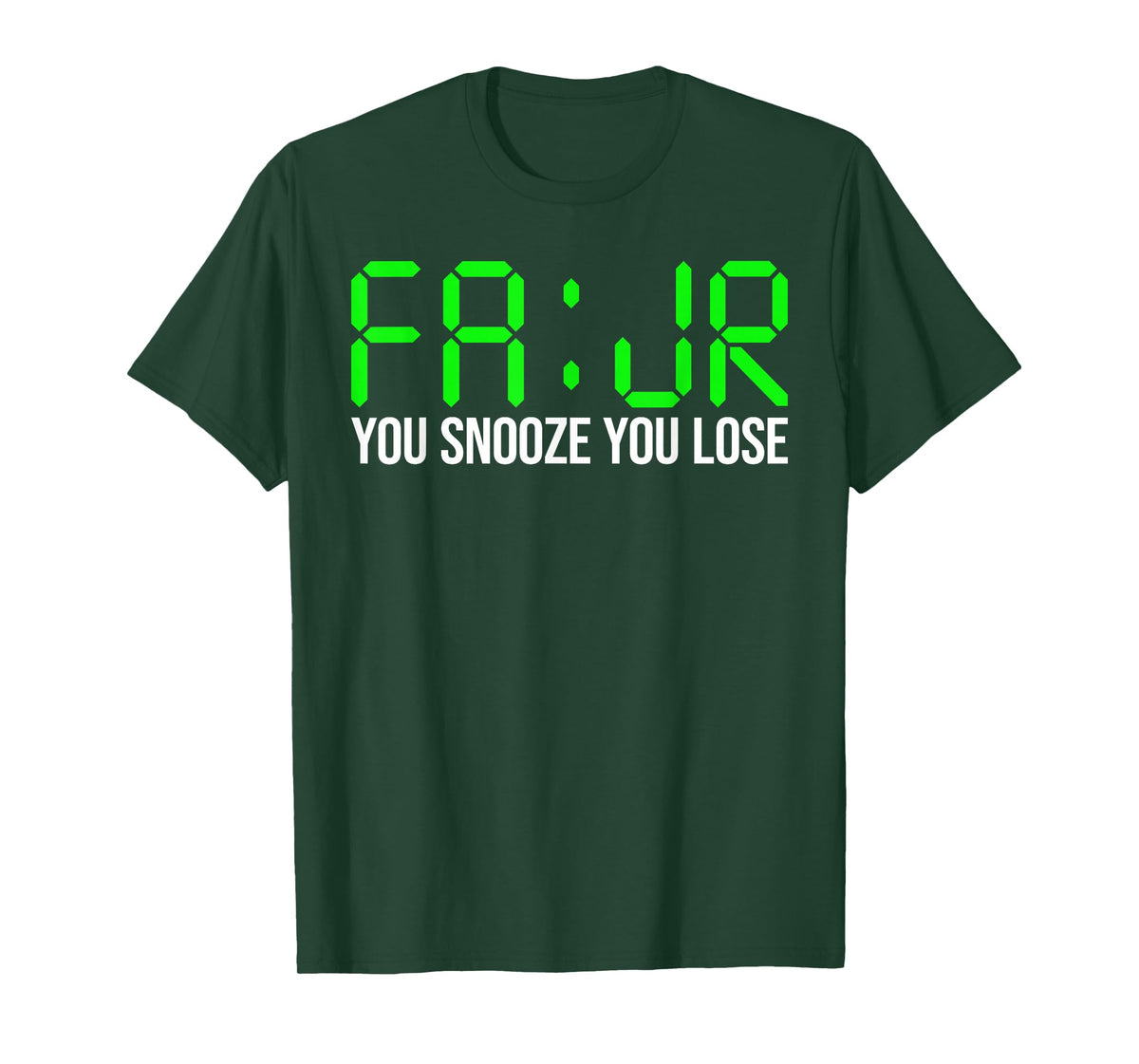 Fajr Prayer You Snooze You Lose - Awesome Fajr Salah Ramadan T-Shirt, Small, Black
