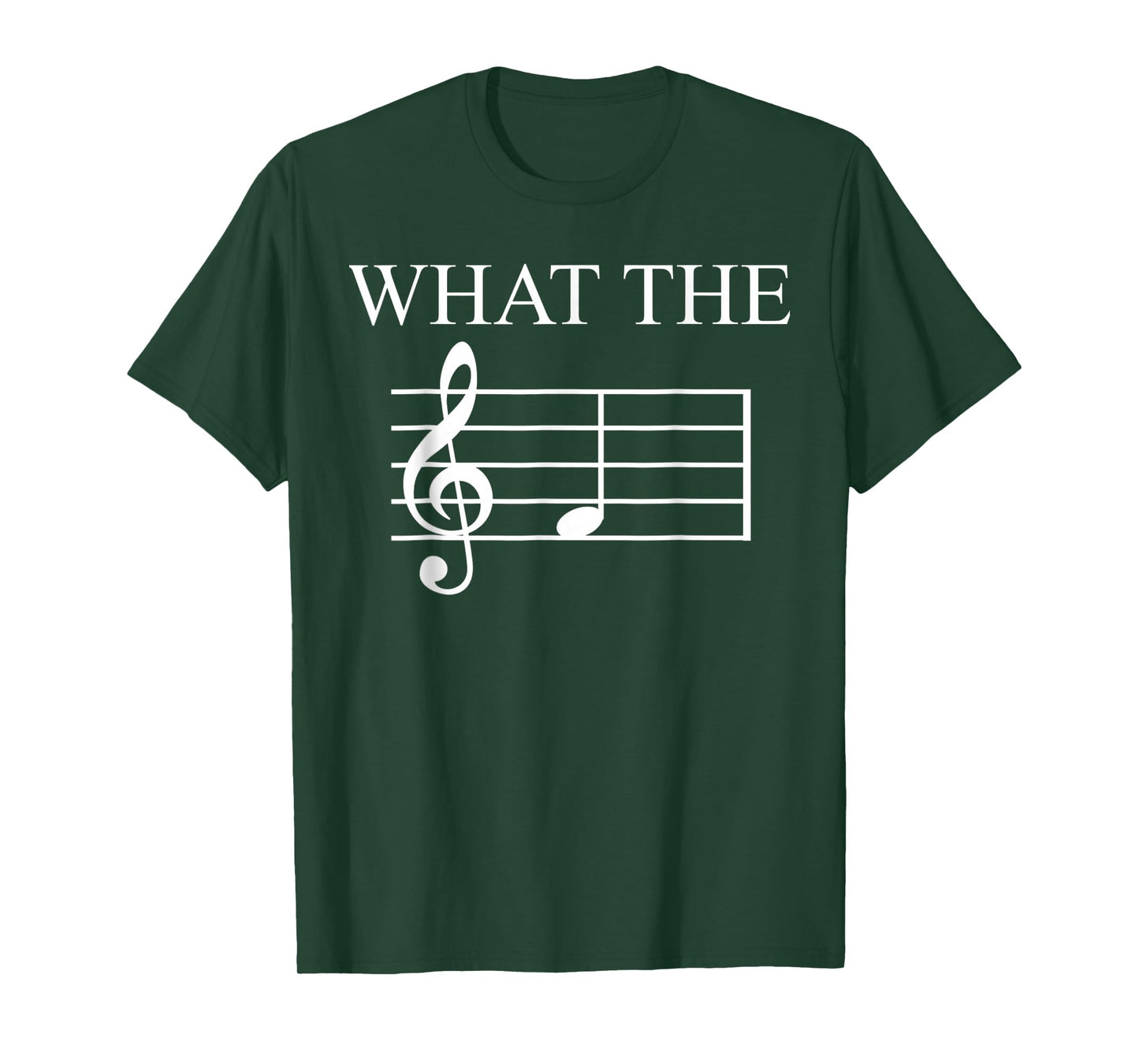 What The F Music Note T-Shirt