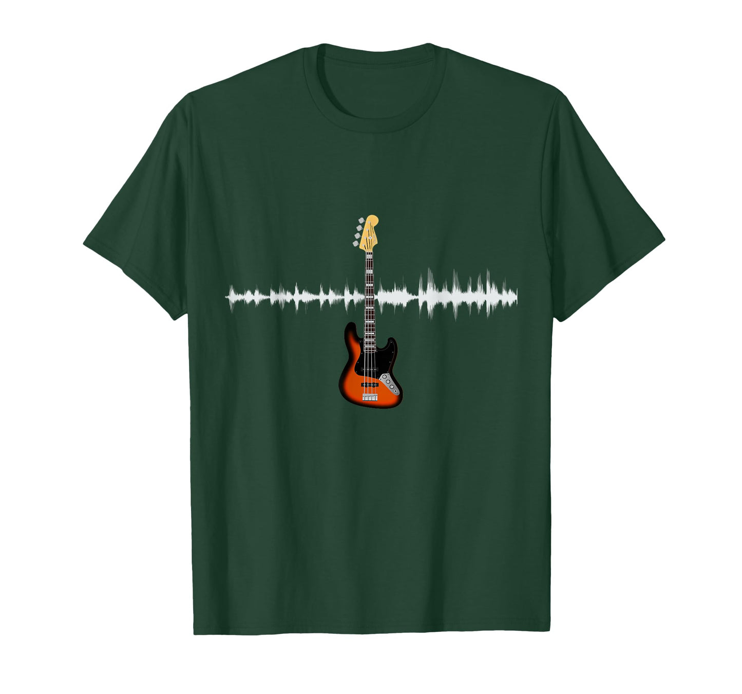 Bass Guitar Themed T-Shirt