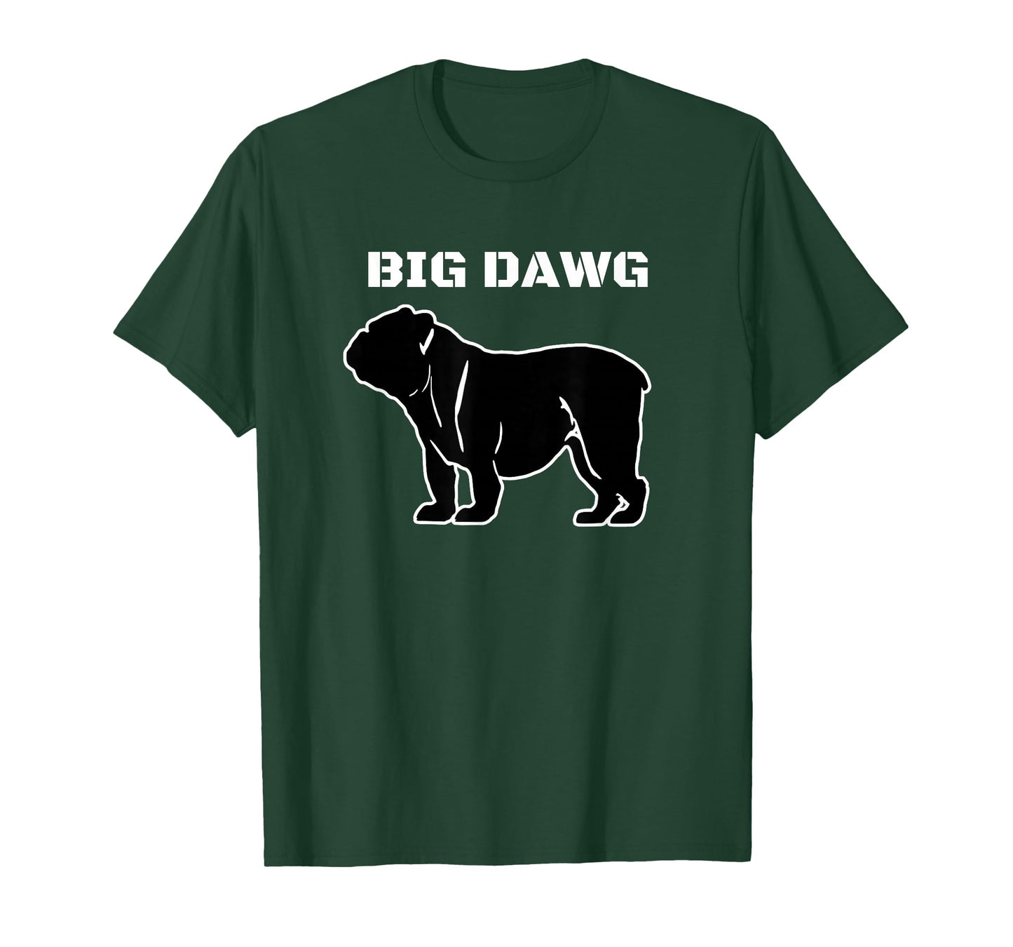 BIG DAWG T Shirt, featuring and English Bulldog T-Shirt