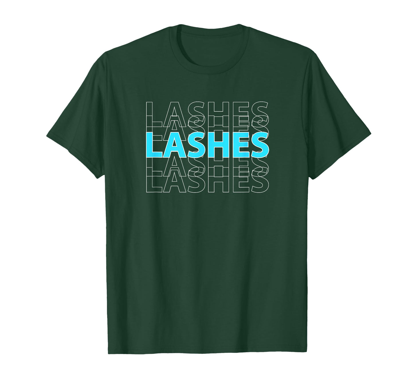 LASHES Shirt Eyelash Extensions for Lash Boss Tee T-Shirt T-Shirt