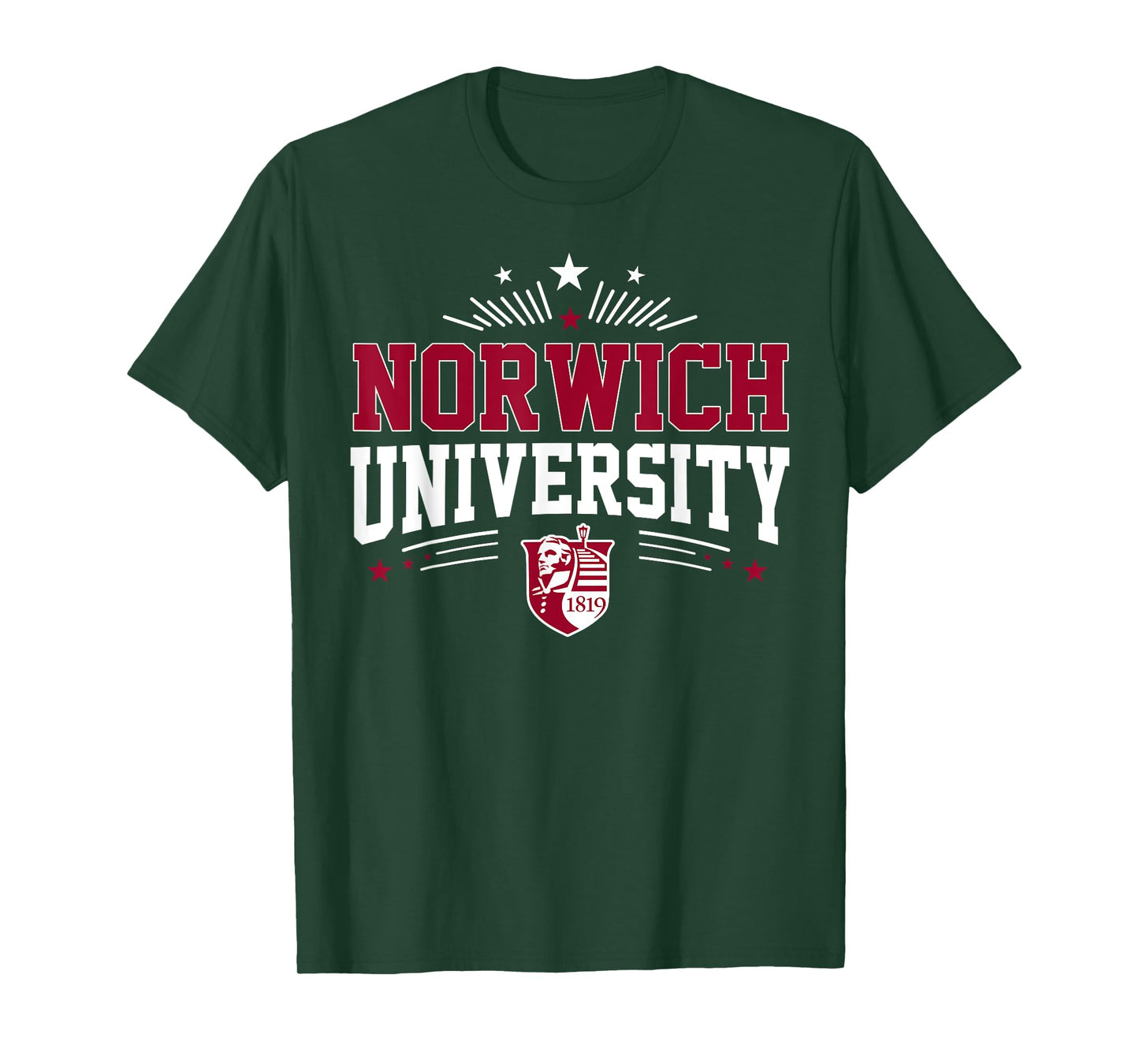 Norwich University Arch Vintage Design for Men Women T-Shirt