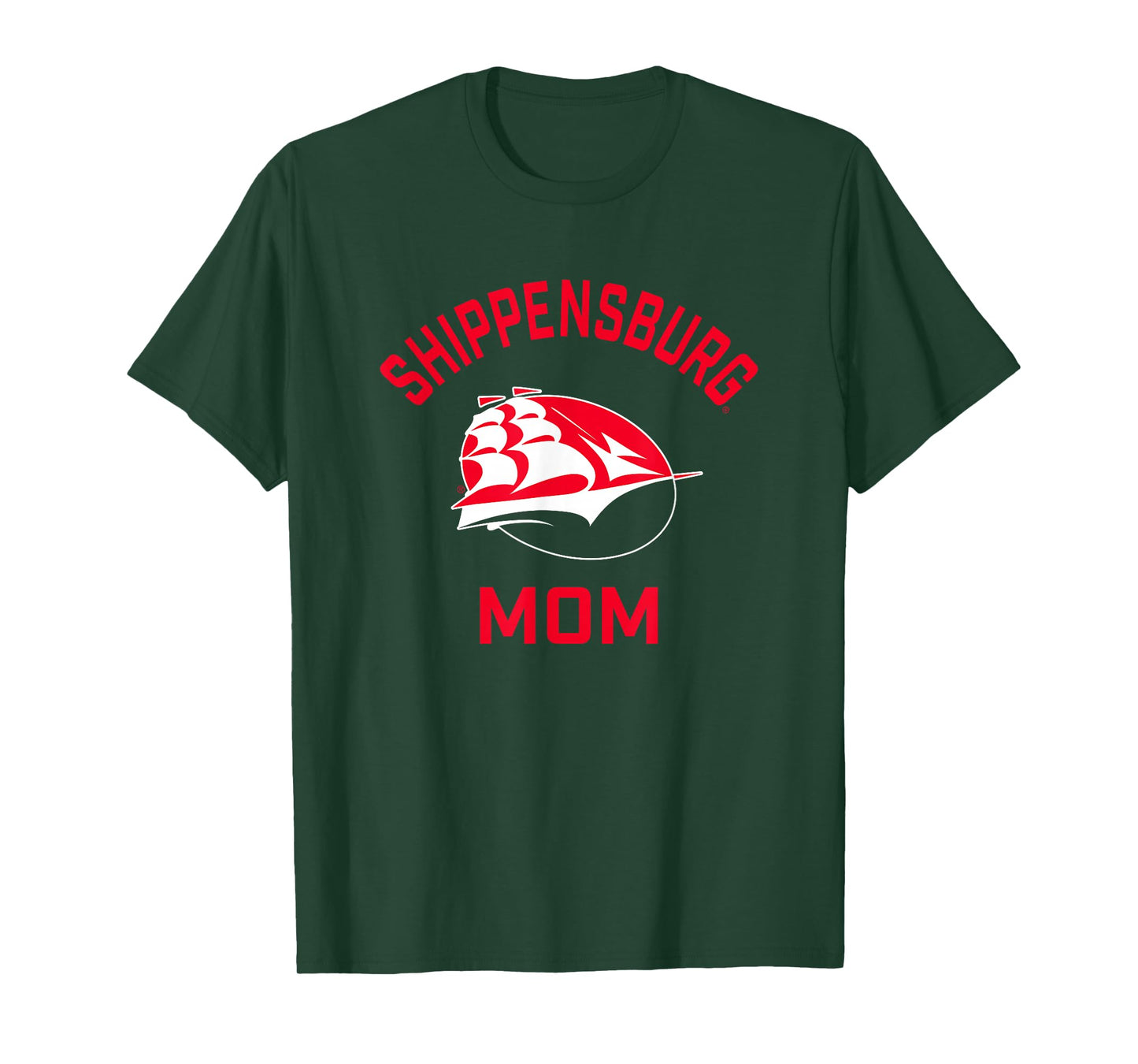 Shippensburg University Raiders Arched Mom T-Shirt
