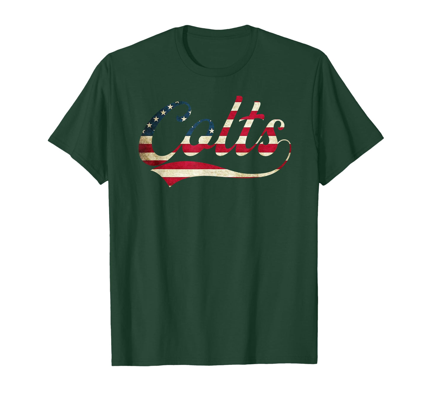 Colts Vintage Retro Men Women T-Shirt