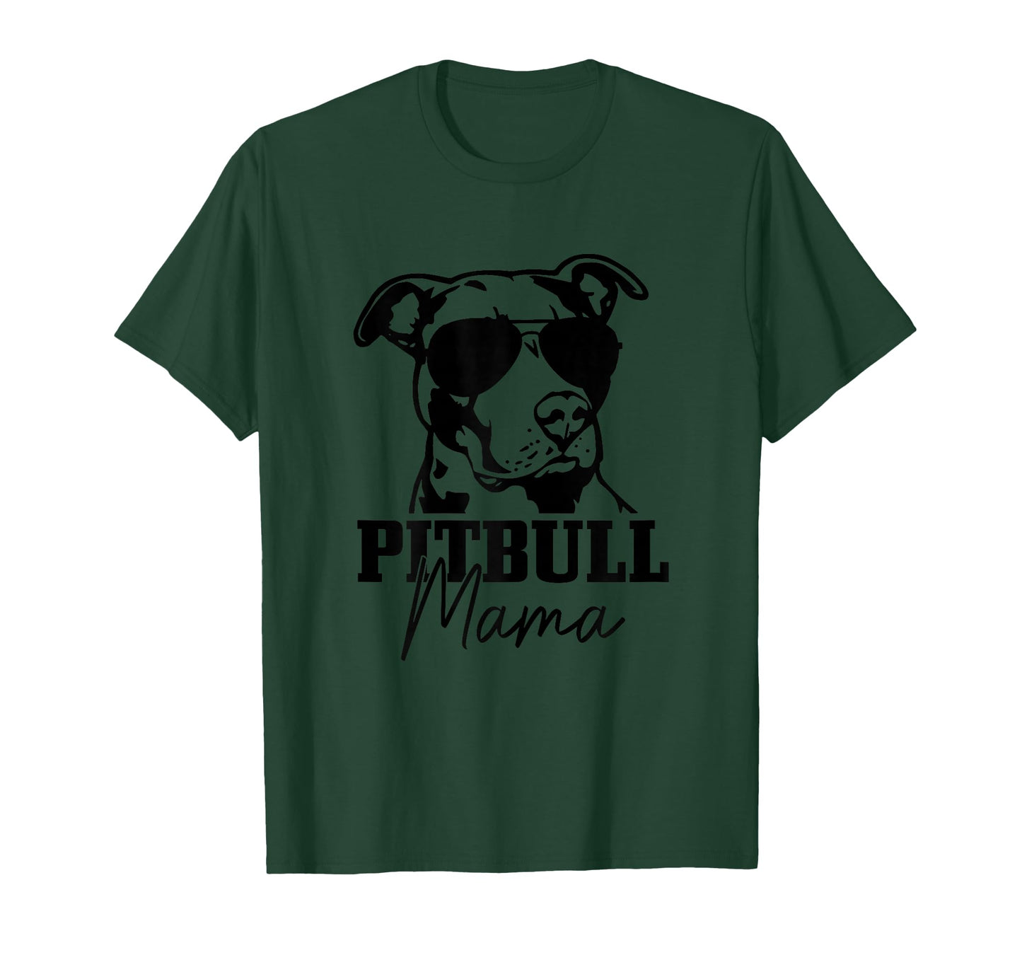 Pitbull Mom Funny Cute Dog Pitbull Mama T-Shirt