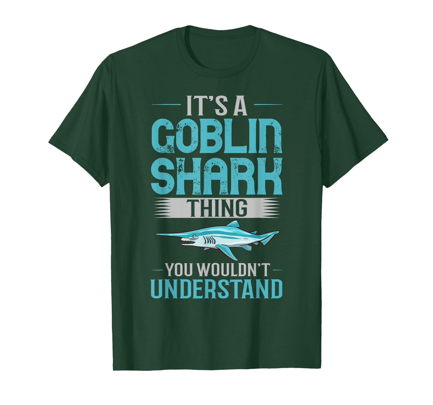 Goblin Shark Animal Tooth Funny Ocean T-Shirt