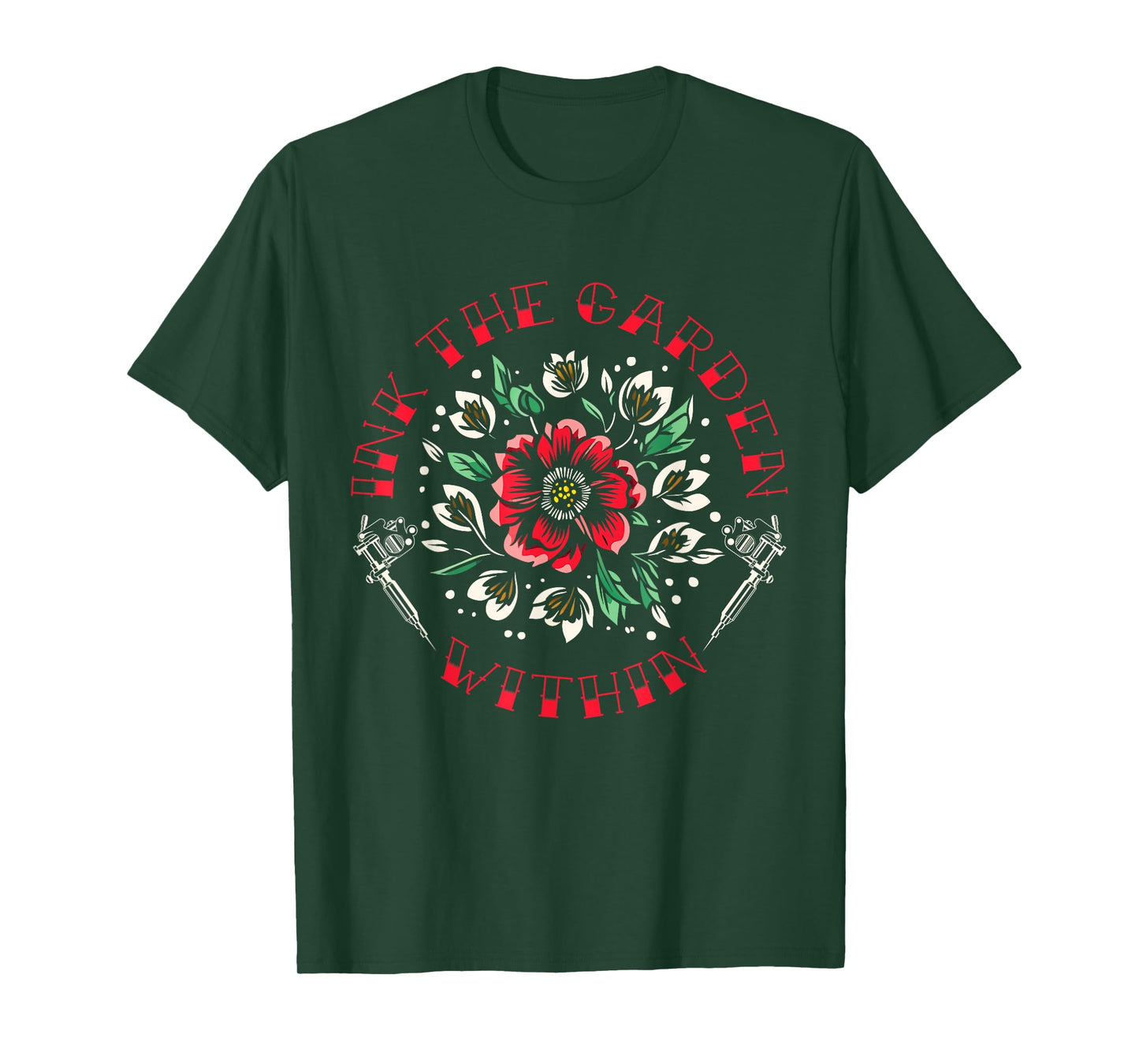 Ink The Garden Within Gardening Gardener Tattoo Lover T-Shirt