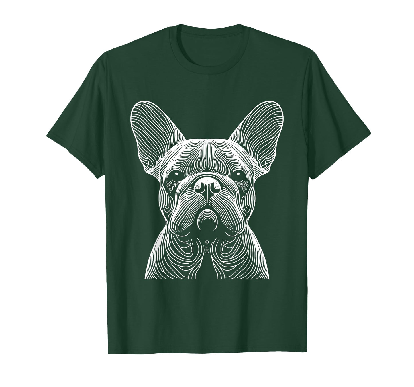 Dog Fingerprint - Frenchton Dad Mom T-Shirt