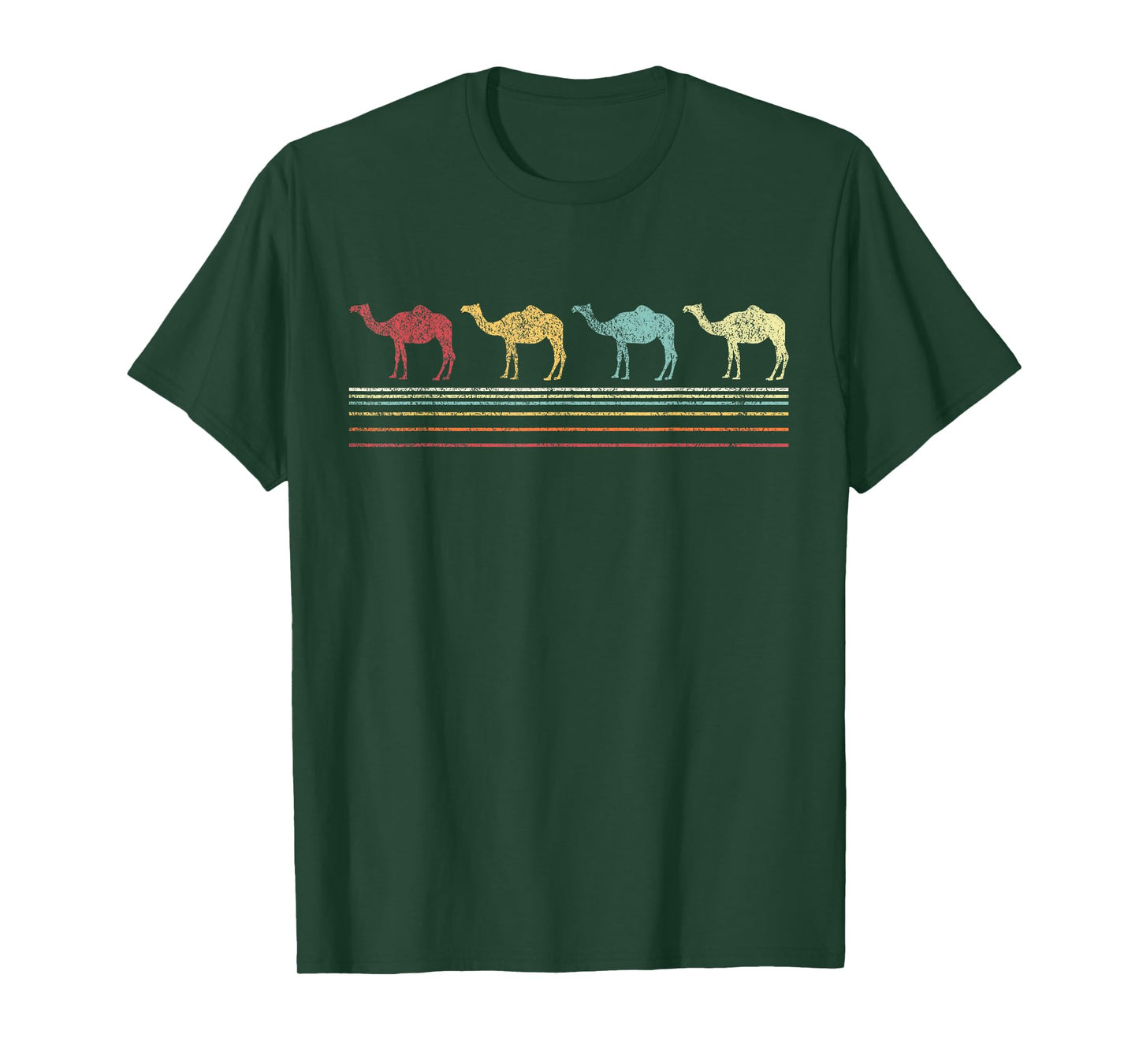 Retro Camel Lover Funny Camel Vintage T-Shirt