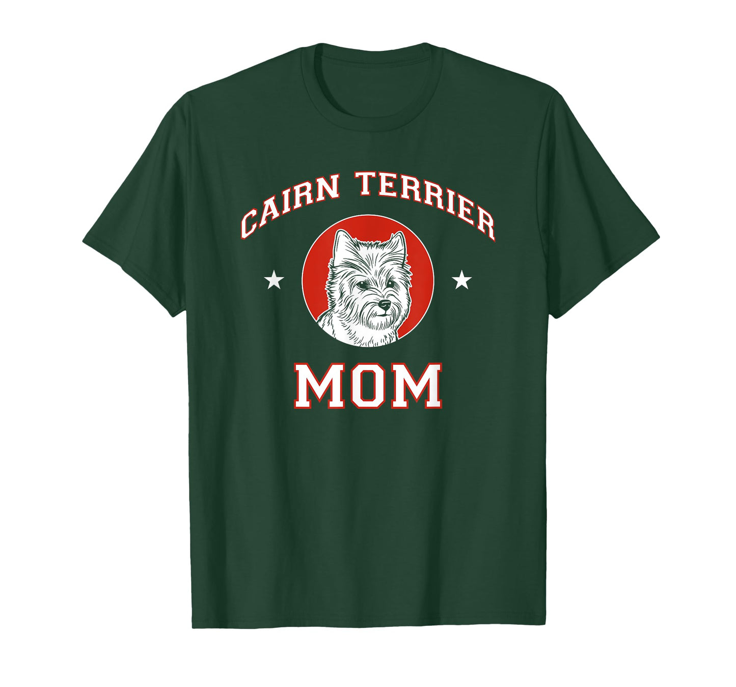 Cairn Terrier Mom Dog Mother Men Women Girls Kids T-Shirt
