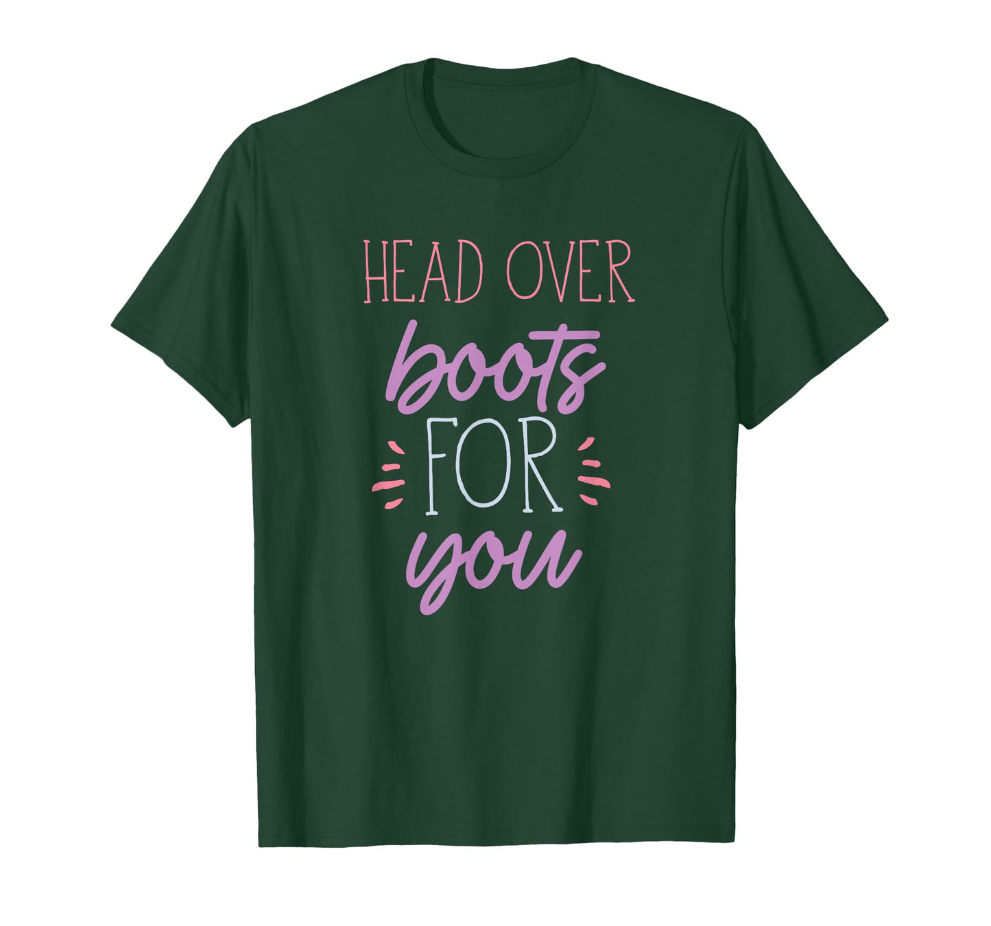 head over boots for you country lover military army novelty T-Shirt