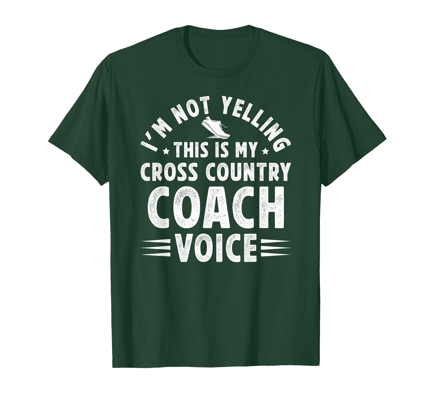 This Is My Cross Country Coach Voice Cross Country Coaching T-Shirt