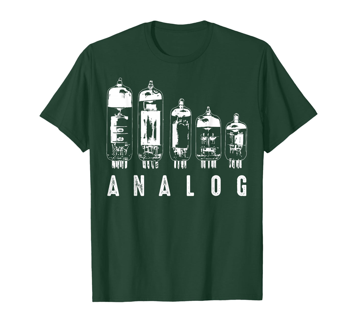 Cool Analogue Vacuum Tubes Gift Funny Electron Valve Lover T-Shirt