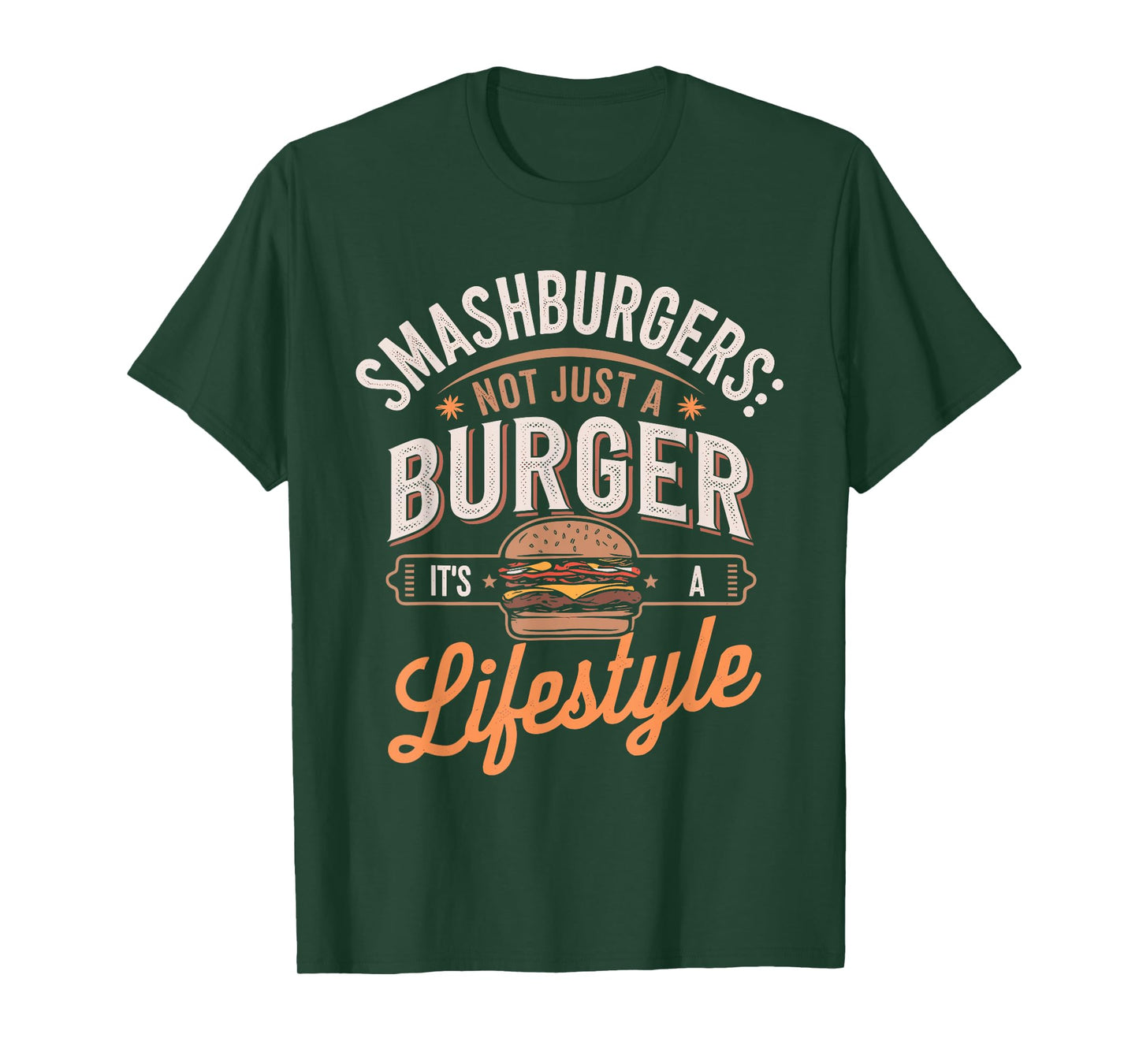 Smash Burger Lover Grilled Cheeseburger Flat Top Cooking T-Shirt