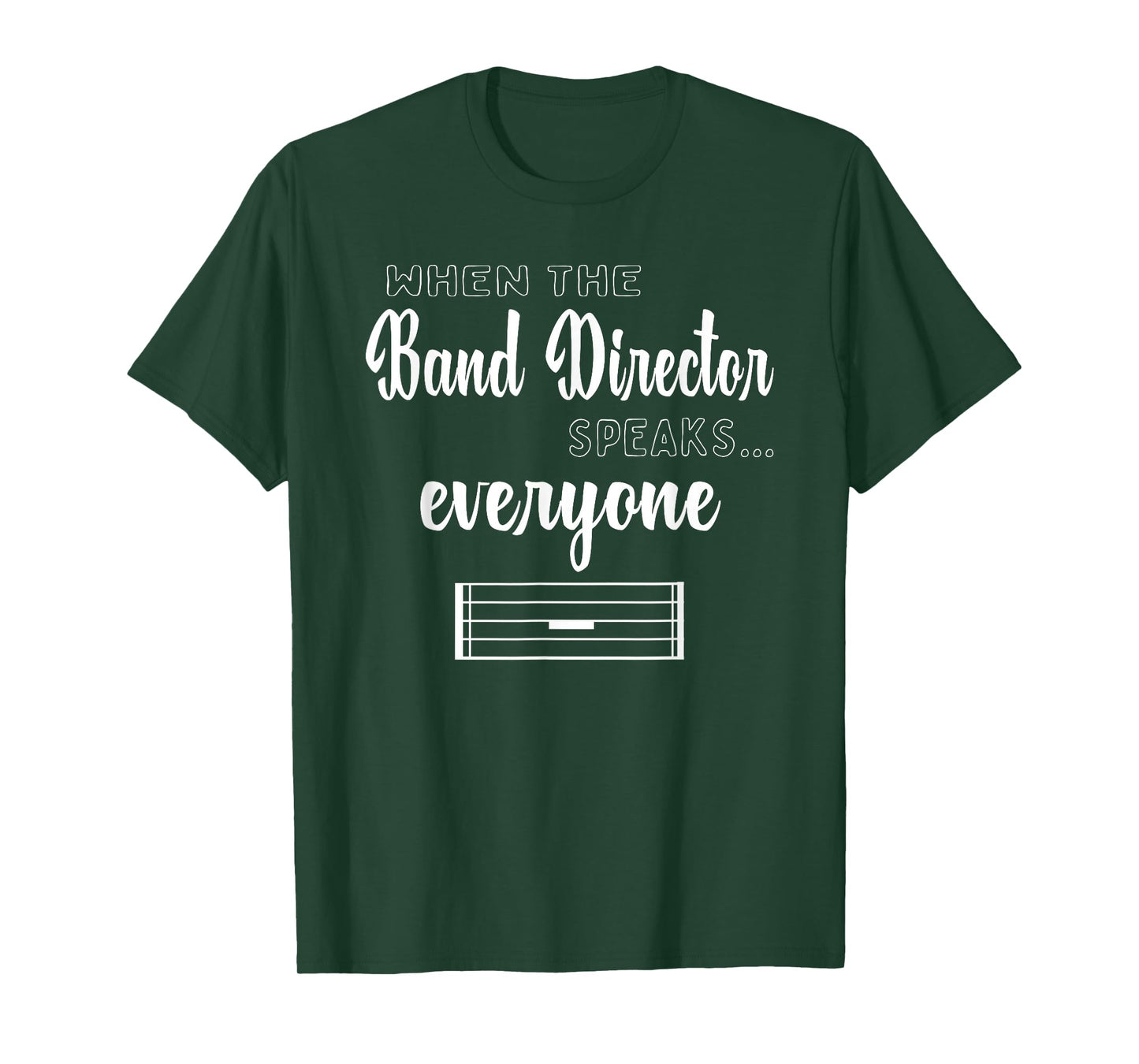 Funny Band Director Shirt Music Teacher Gifts Appreciation T-Shirt