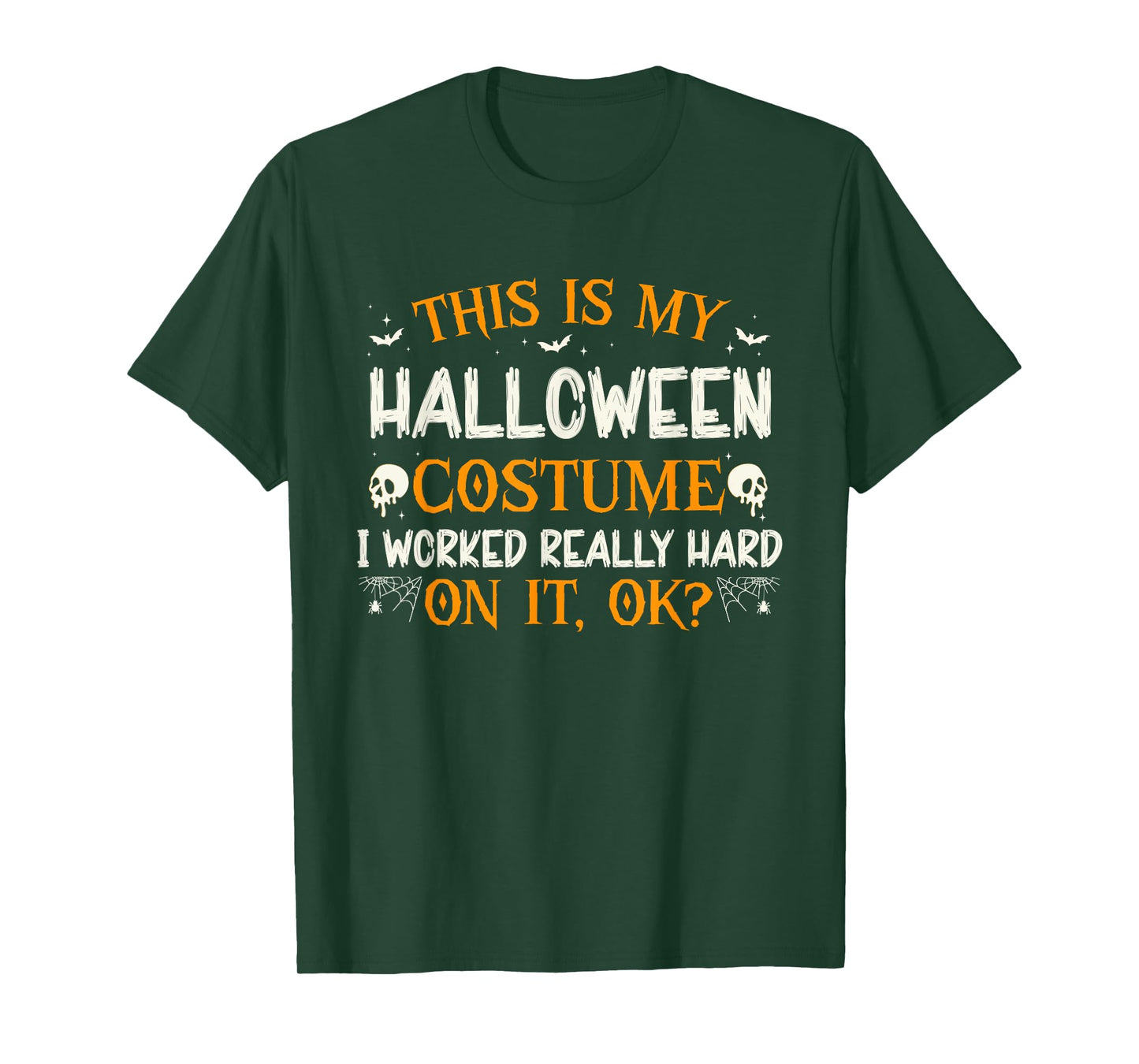Funny This Is My Halloween Costume Men Women Halloween 2025 T-Shirt
