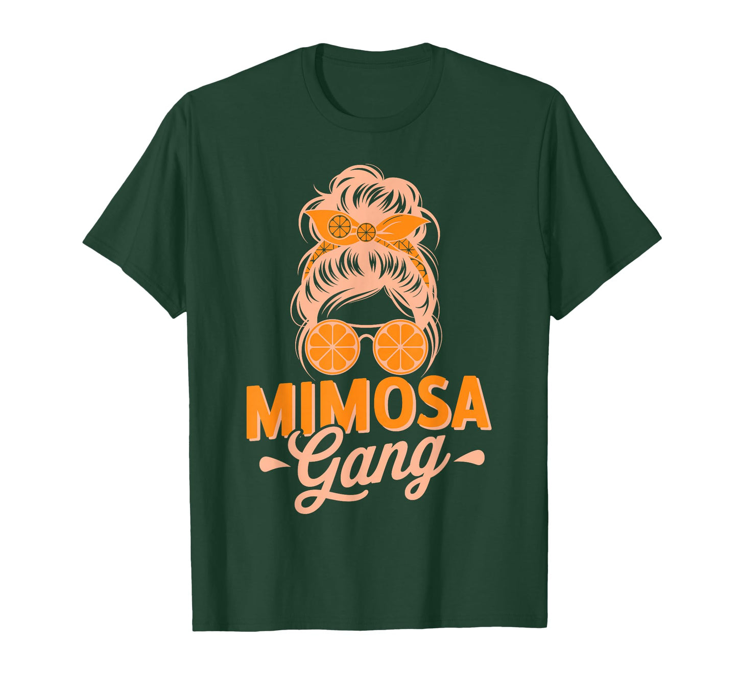 Mimosa Gang Brunch Orange Cocktail Funny Women T-Shirt