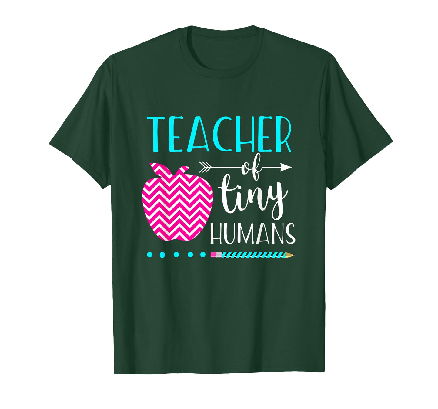 Teacher of Tiny Humans Preschool Pre K Kindergarten Teacher T-Shirt