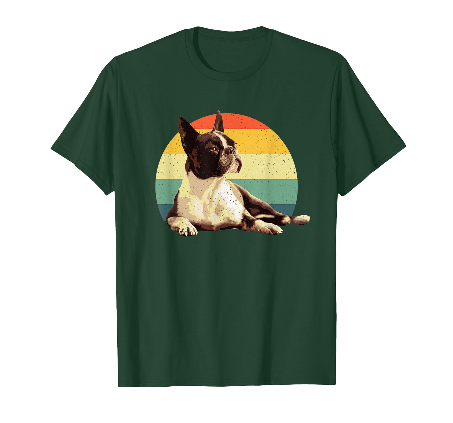 Cool Boston Terrier Art For Men Women Boston Terrier Lovers T-Shirt