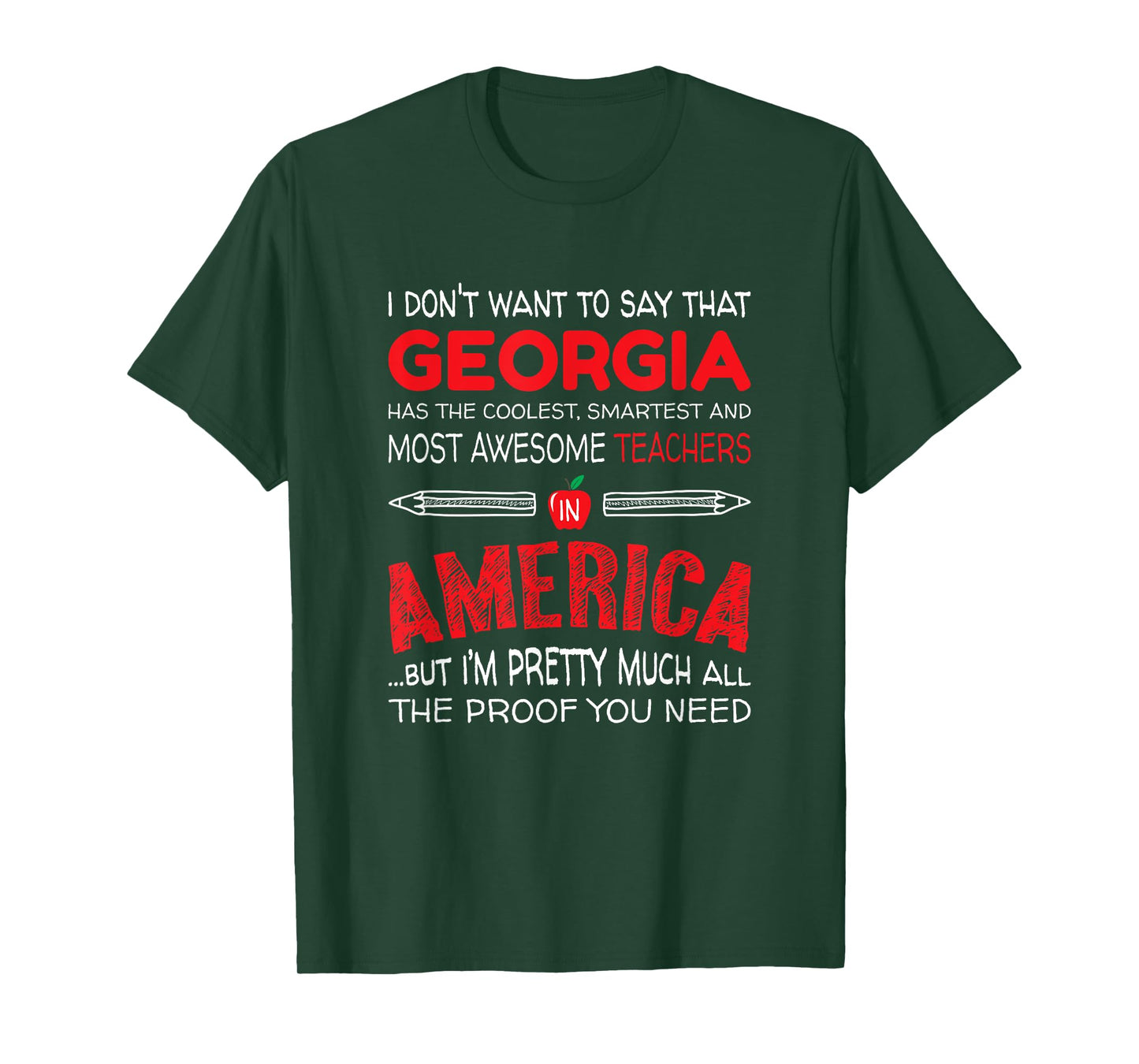 Georgia Teachers Classroom Tshirt