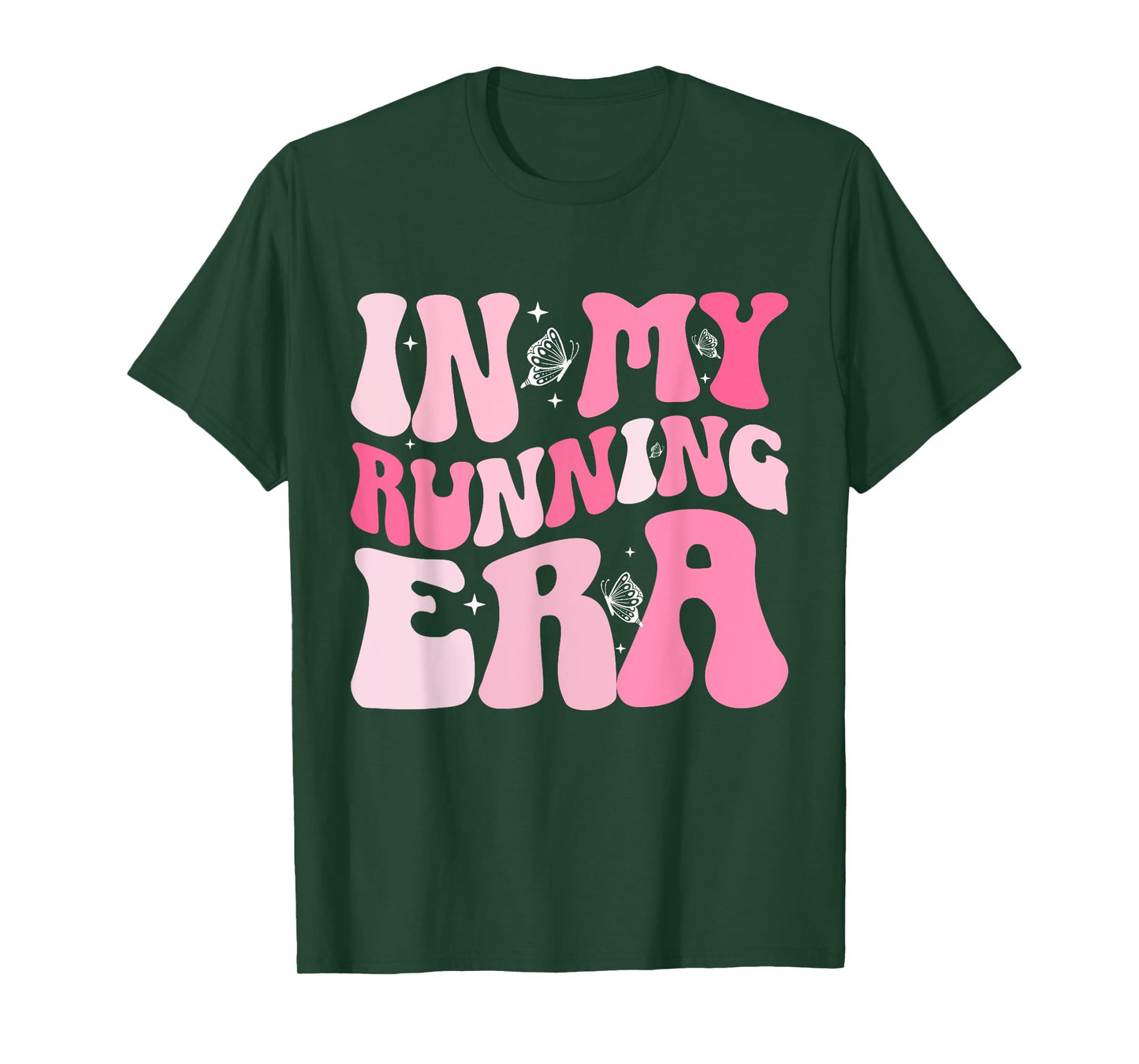 In My Running Era Runner Girls Cross Country Track Marathon T-Shirt