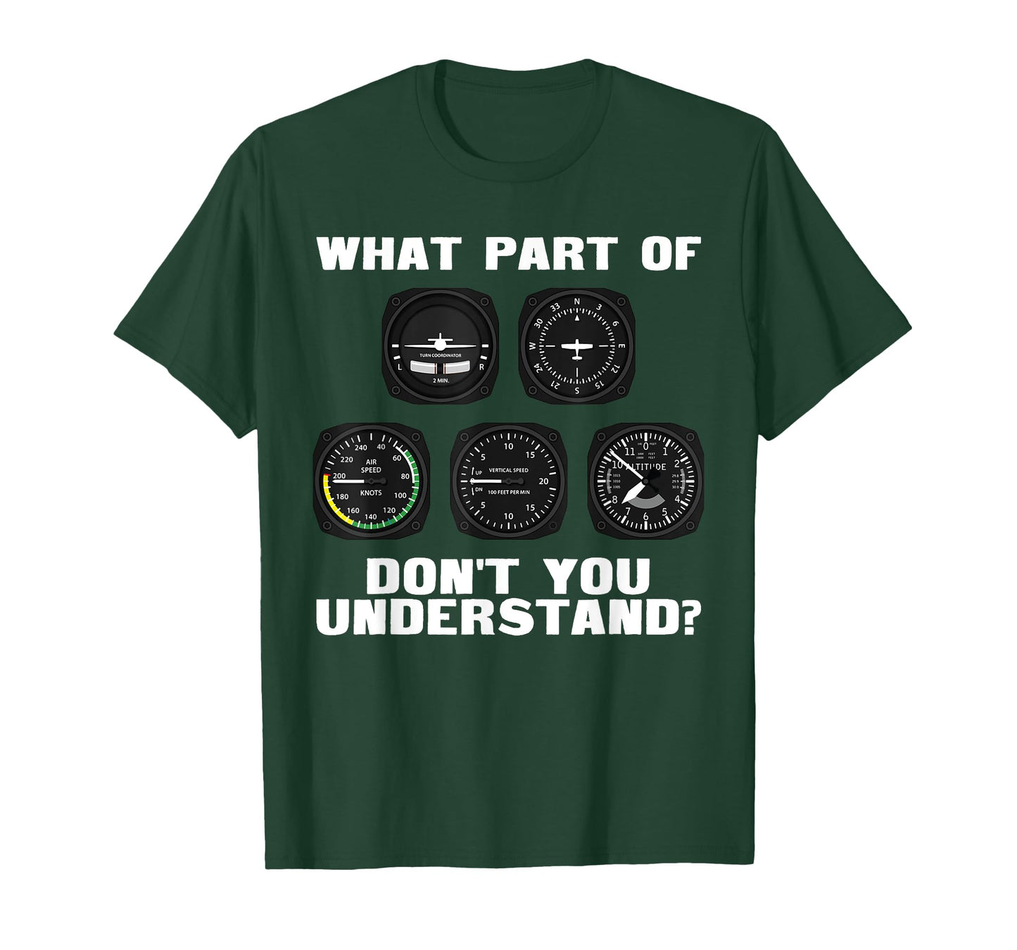 Funny Pilot Design For Men Women Airplane Airline Pilot T-Shirt