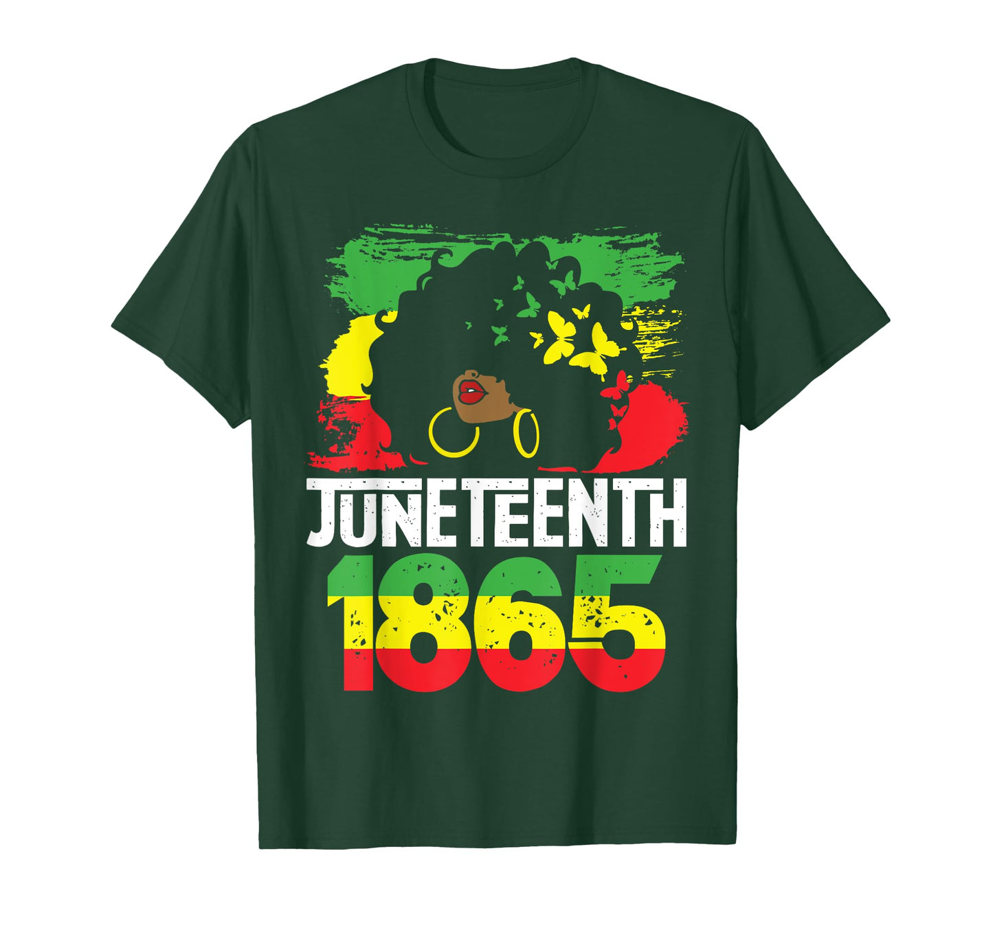 Juneteenth Is My Independence Day Black Women Black Pride T-Shirt