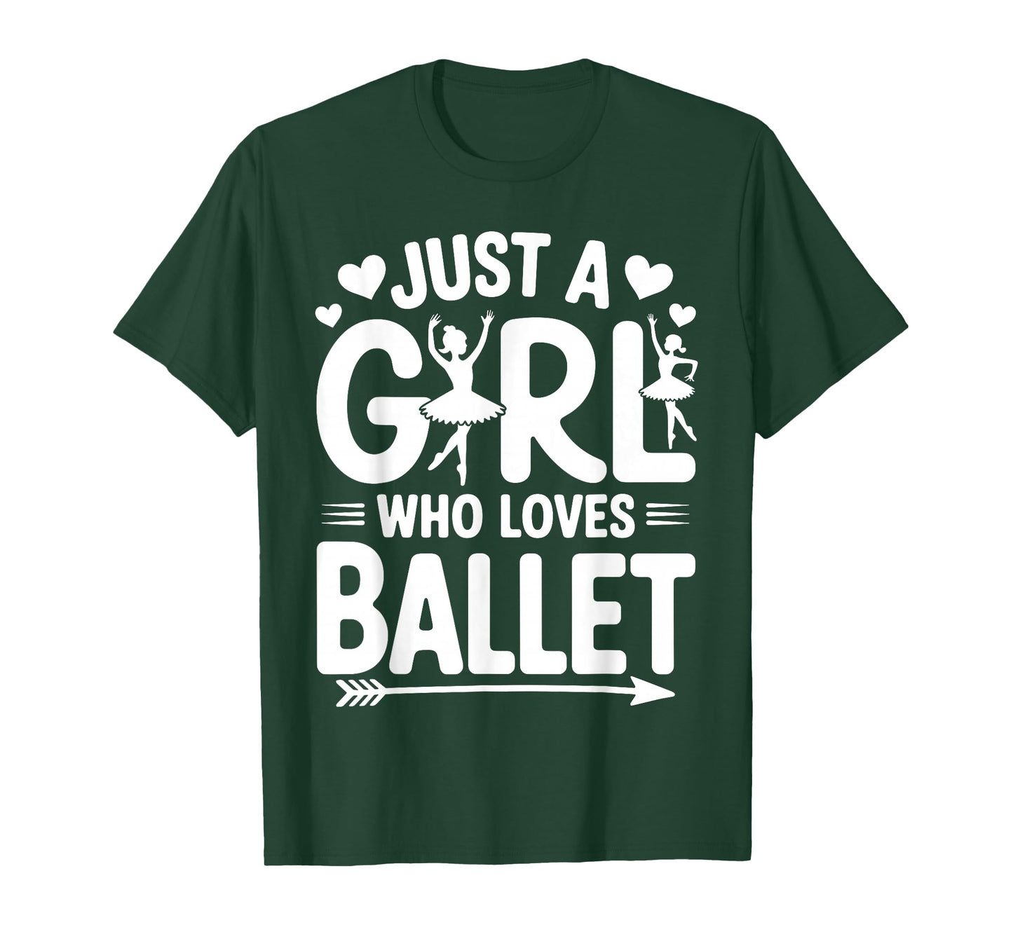 Cool Ballet Art for Women Girls Ballet Dancer Recital Ballet T-Shirt