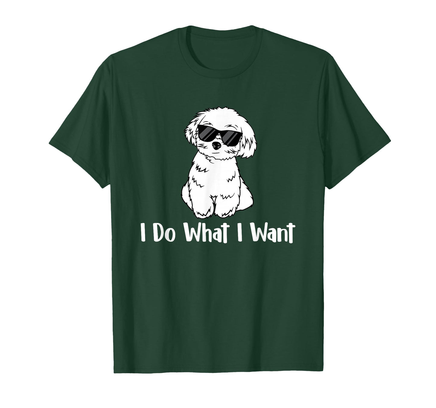 I Do What I Want - Maltese Lover Puppy Trainer Dog Lover Men Women Kids T-Shirt