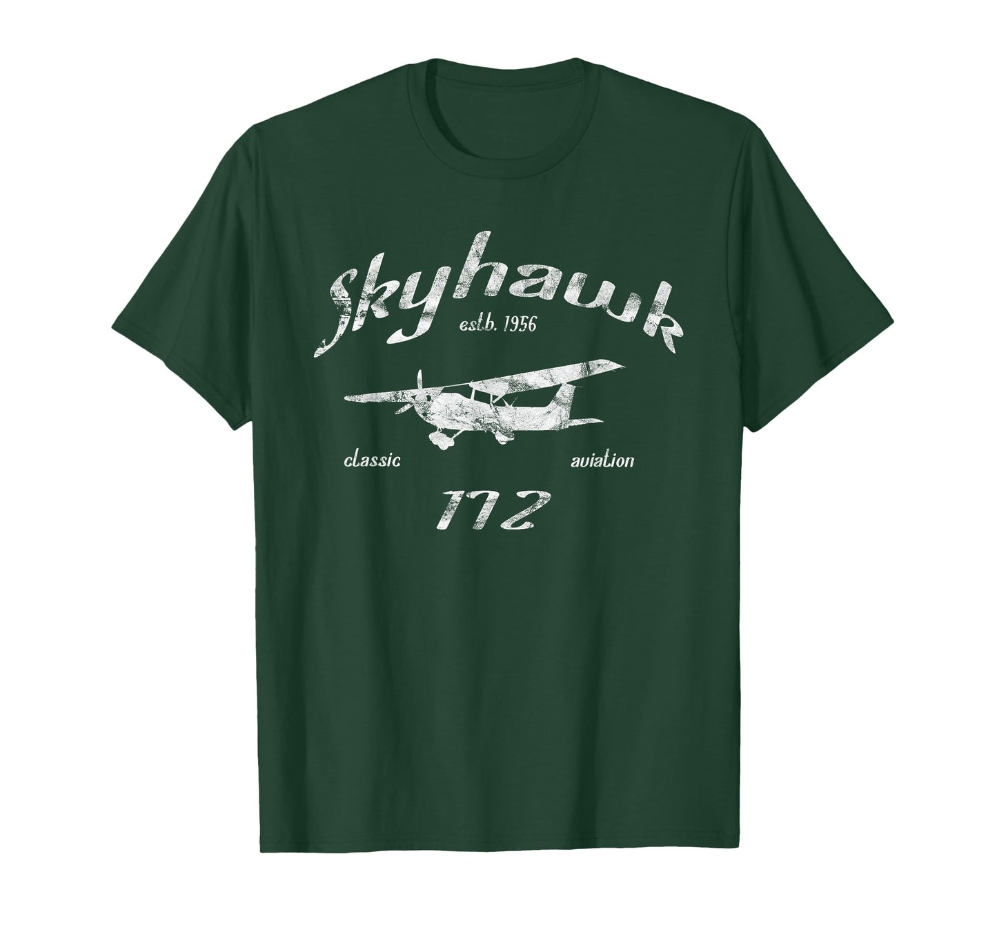 172 Skyhawk Airplane Classic Vintage Aviation Private Pilot T-Shirt