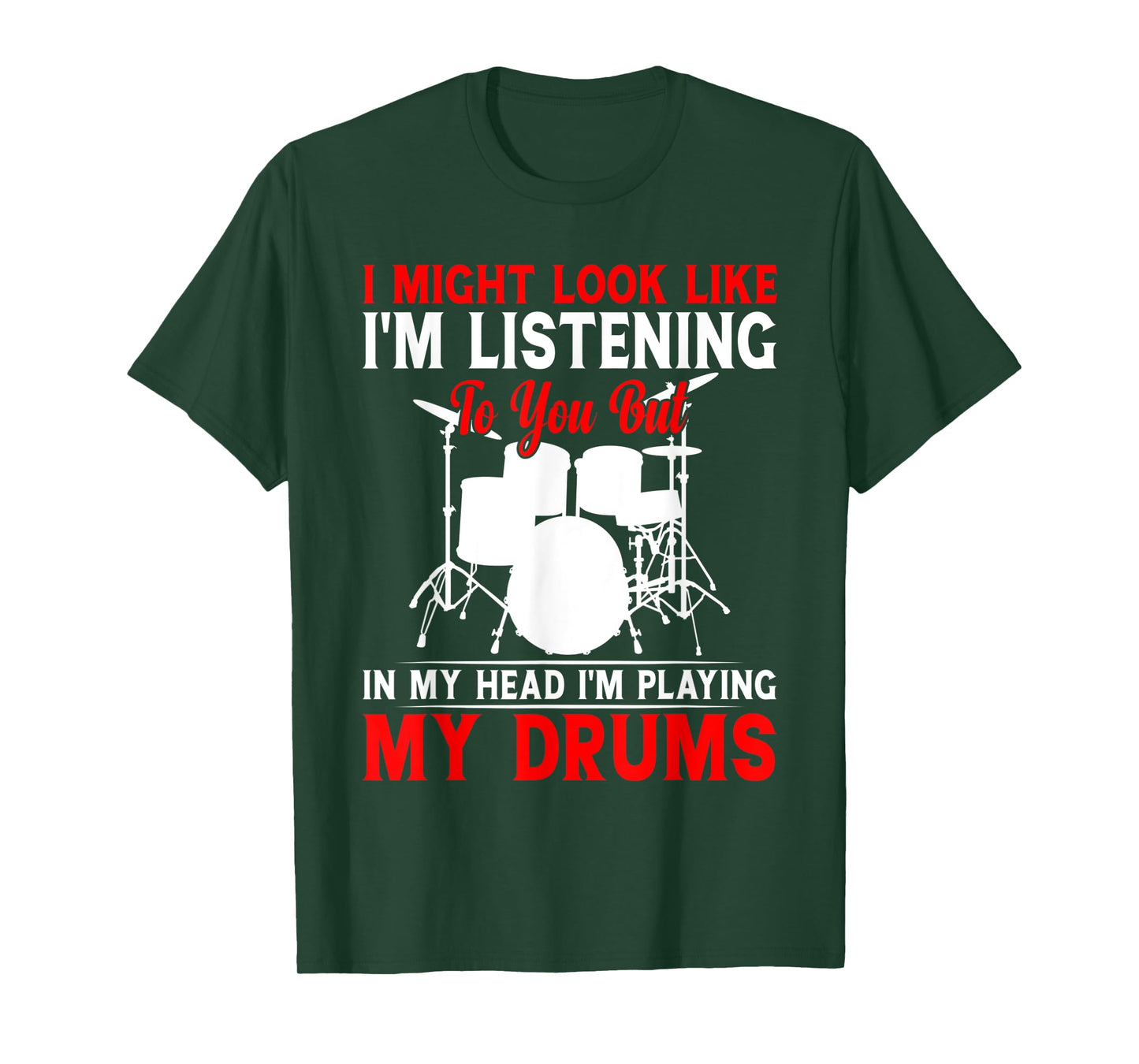 Drummer Art for Men Women Drum Player Percussion Lover T-Shirt