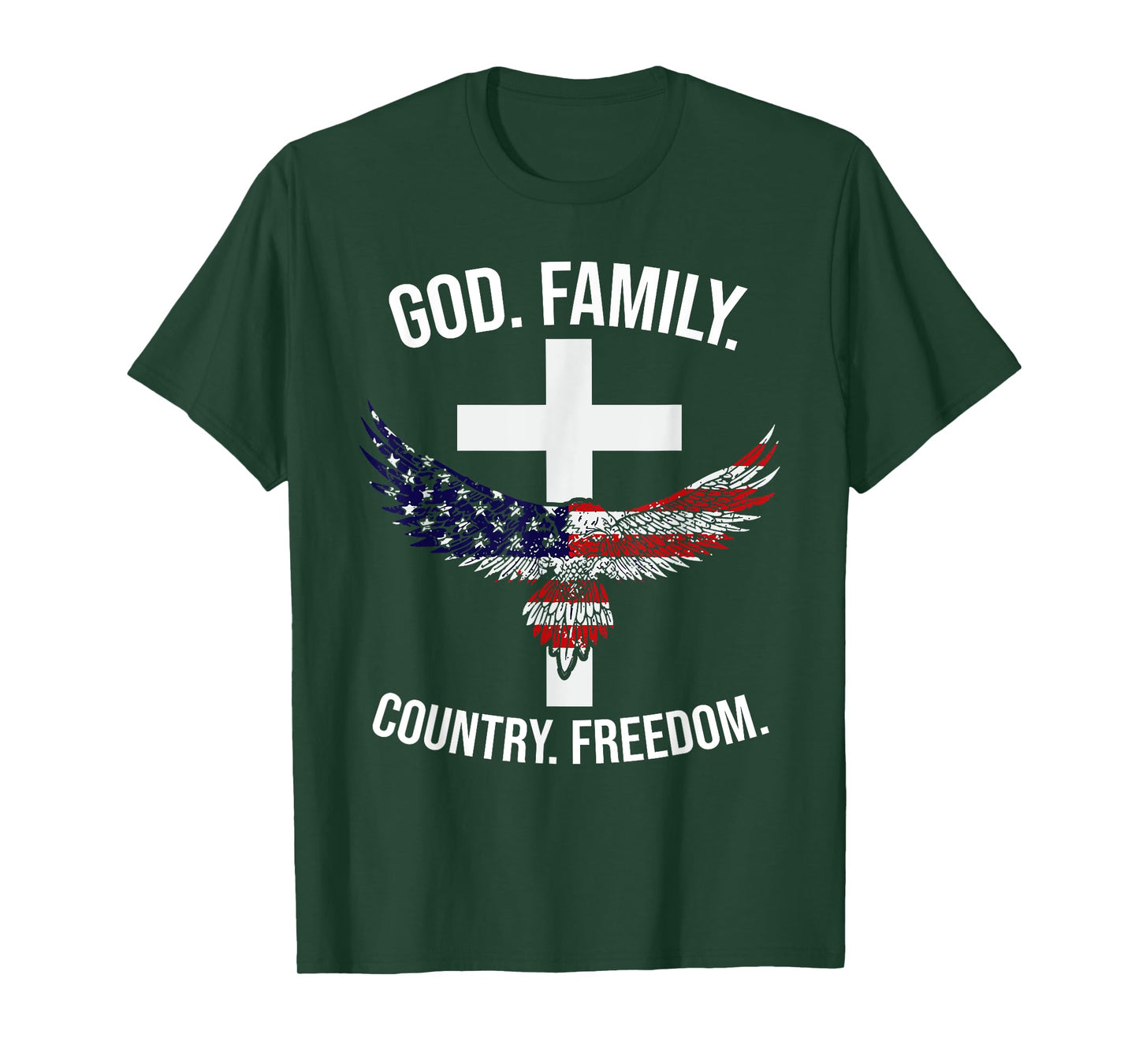 God Family Country Freedom Patriotic Country Music Lover Men T-Shirt