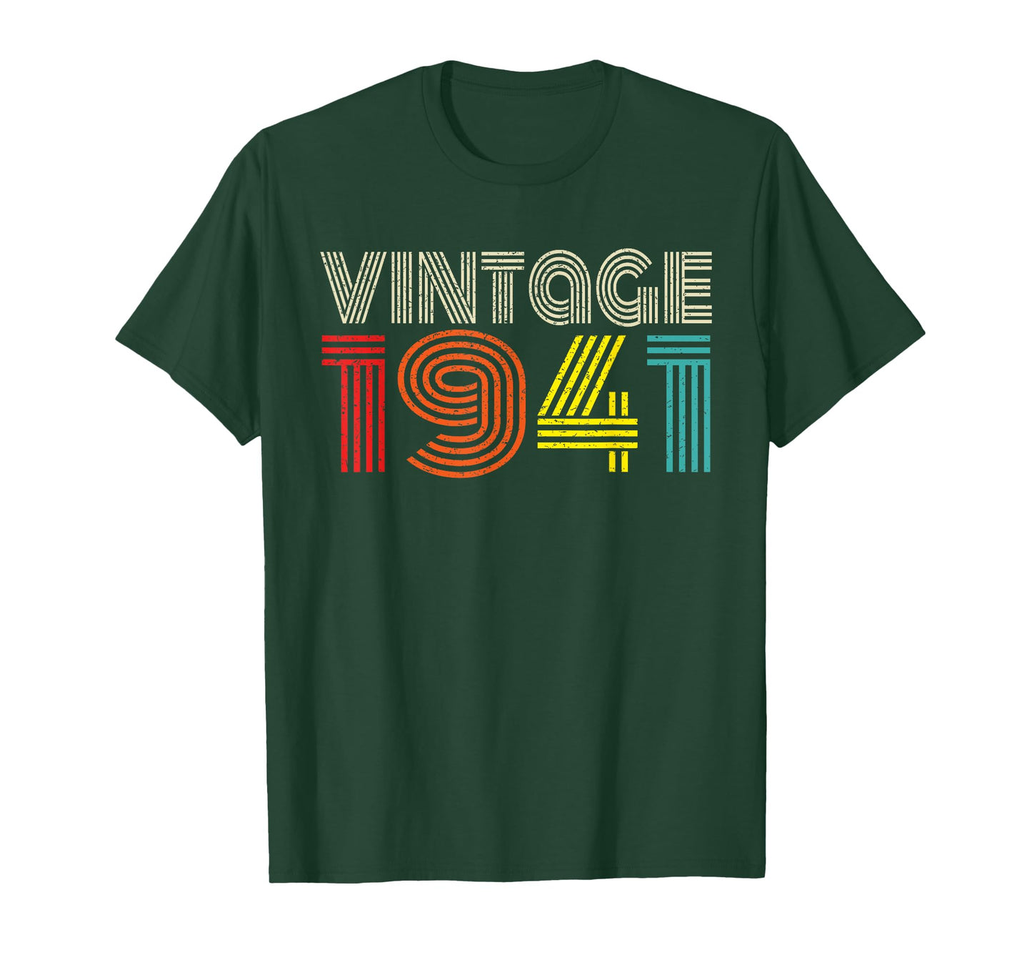 Vintage 1941 Classic 1941 Men Women Vintage Year Birthday T-Shirt