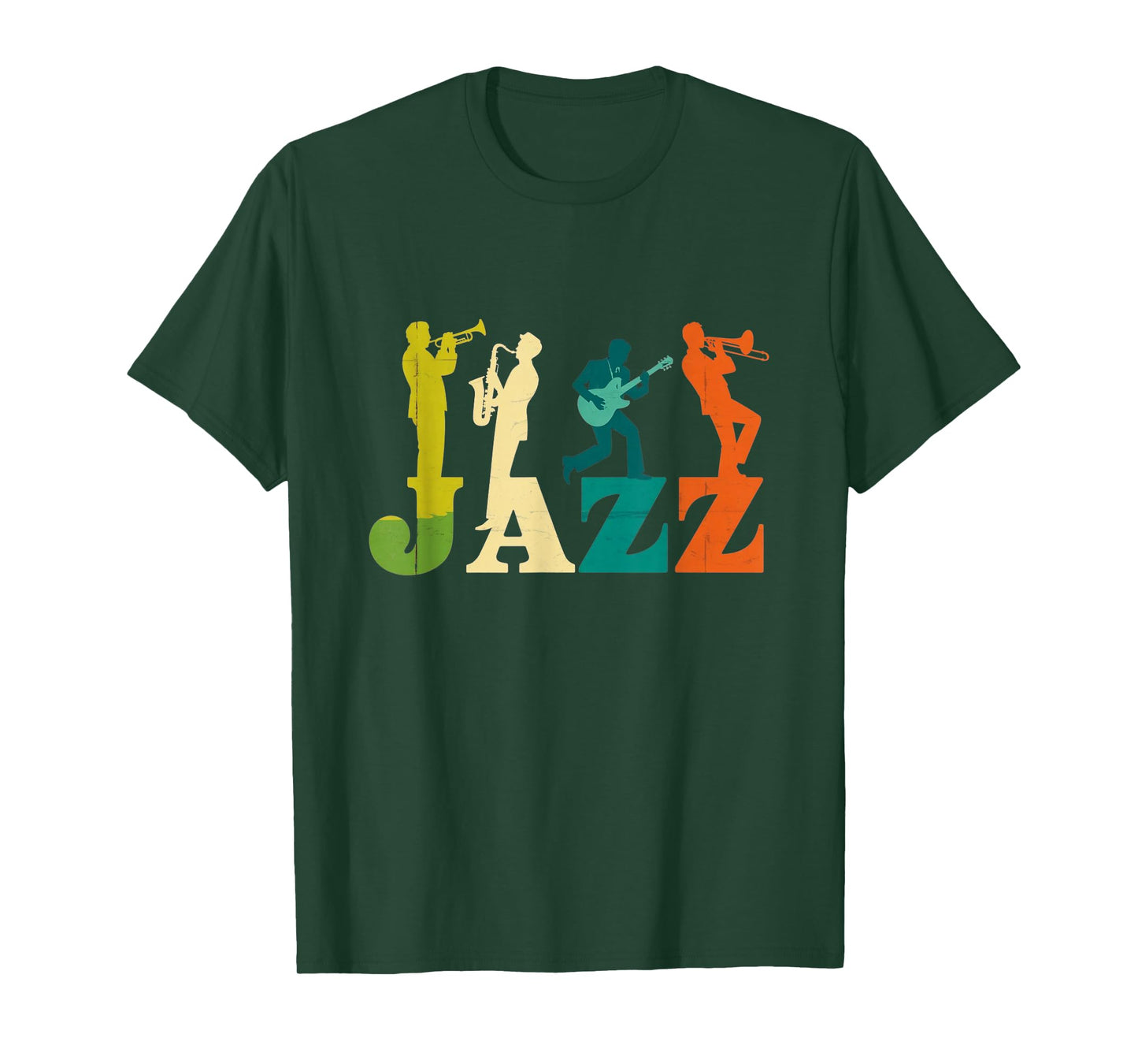 Jazz - Colorful Music Vibes Tee T-Shirt