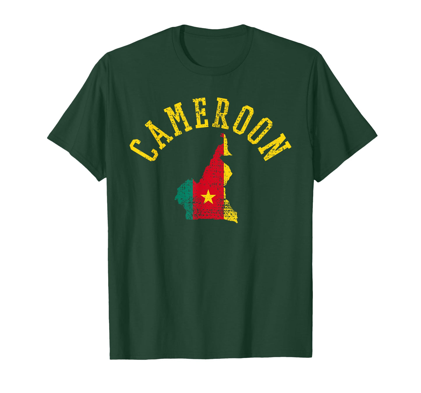 Cameroon National Country Flag Cameroonian Gift T-Shirt