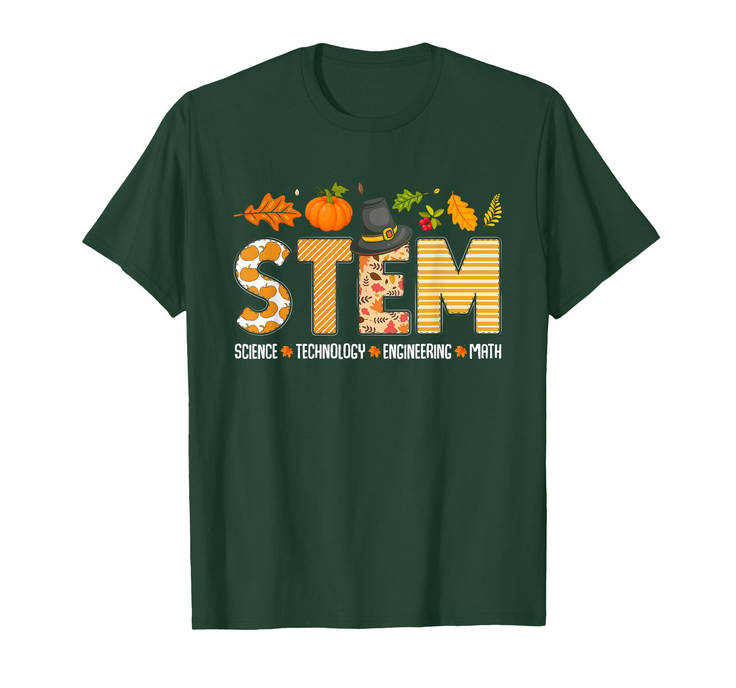 STEM Teacher Thanksgiving Grateful Educator Science Class T-Shirt