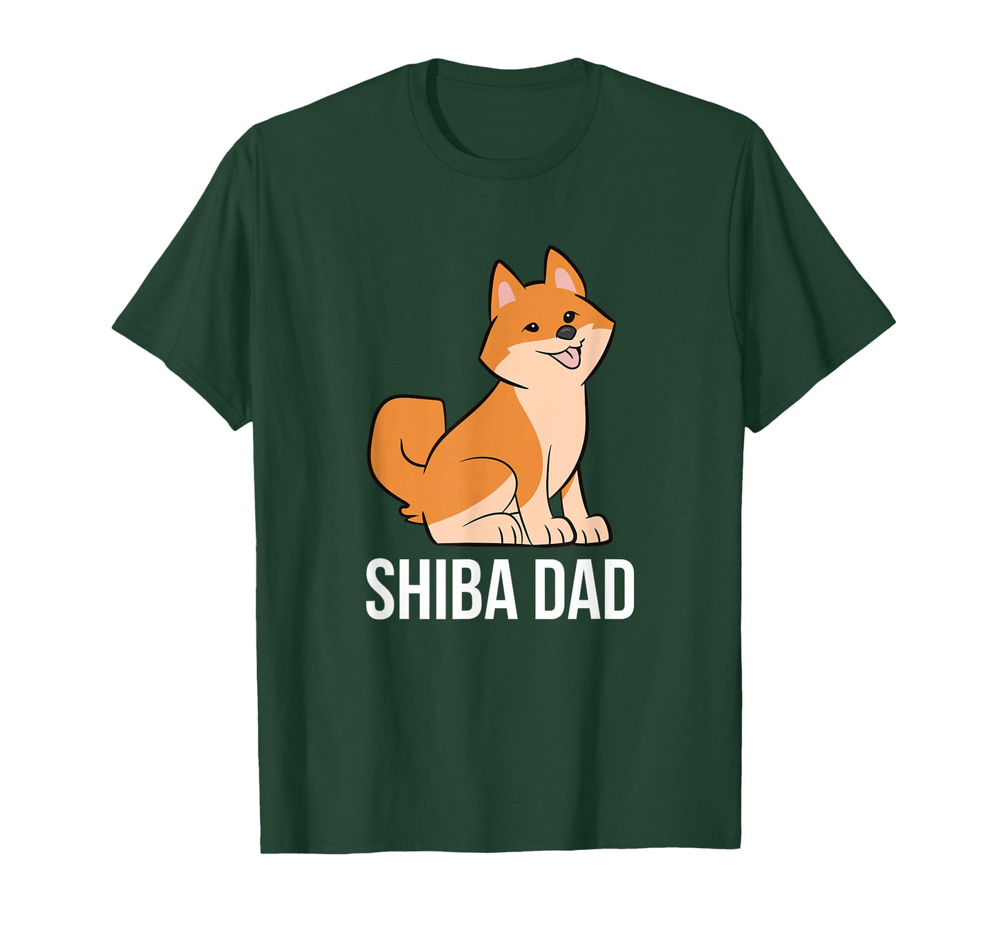Funny Shiba Inu Father Dog Shiba Inu Papa Funny Shiba Dad T-Shirt