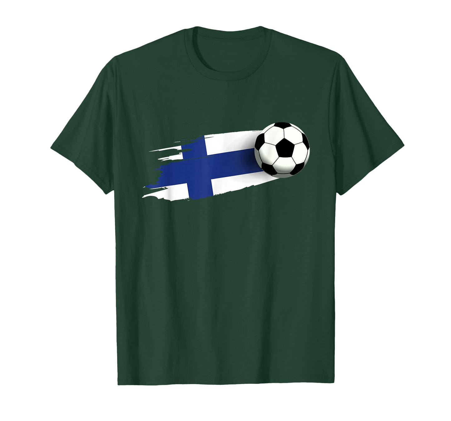 Finland Flag Jersey Finnish Soccer Team Finnish T-Shirt