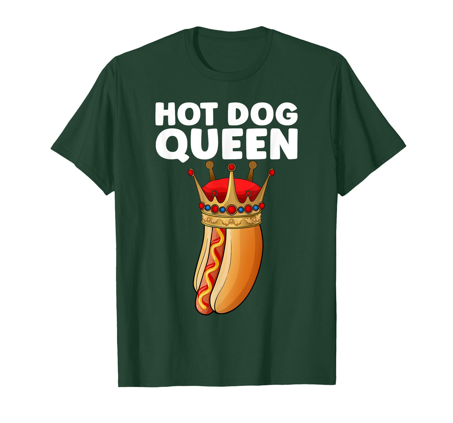 Cute Hot Dog Design For Women Girls Sausage Hotdog Lovers T-Shirt