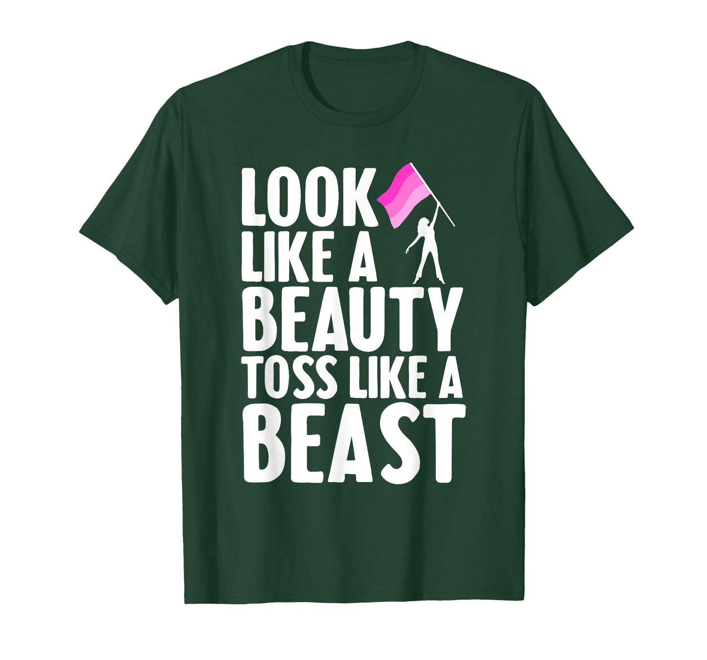 Funny Color Guard Design for Girls Women Winter Guard Lover T-Shirt