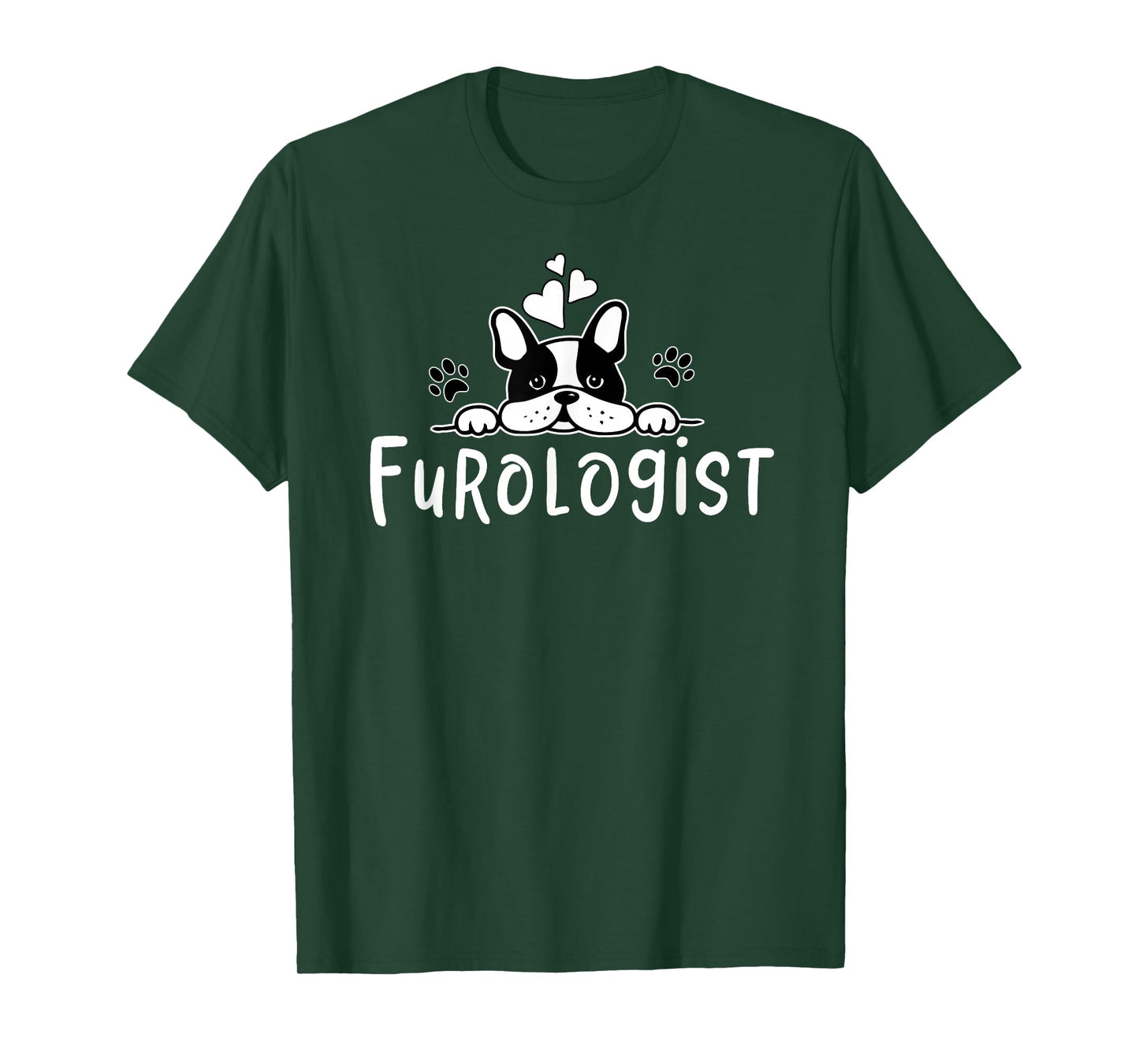 Furologist Funny Puppy Stylist Cute Dog Groomer T-Shirt