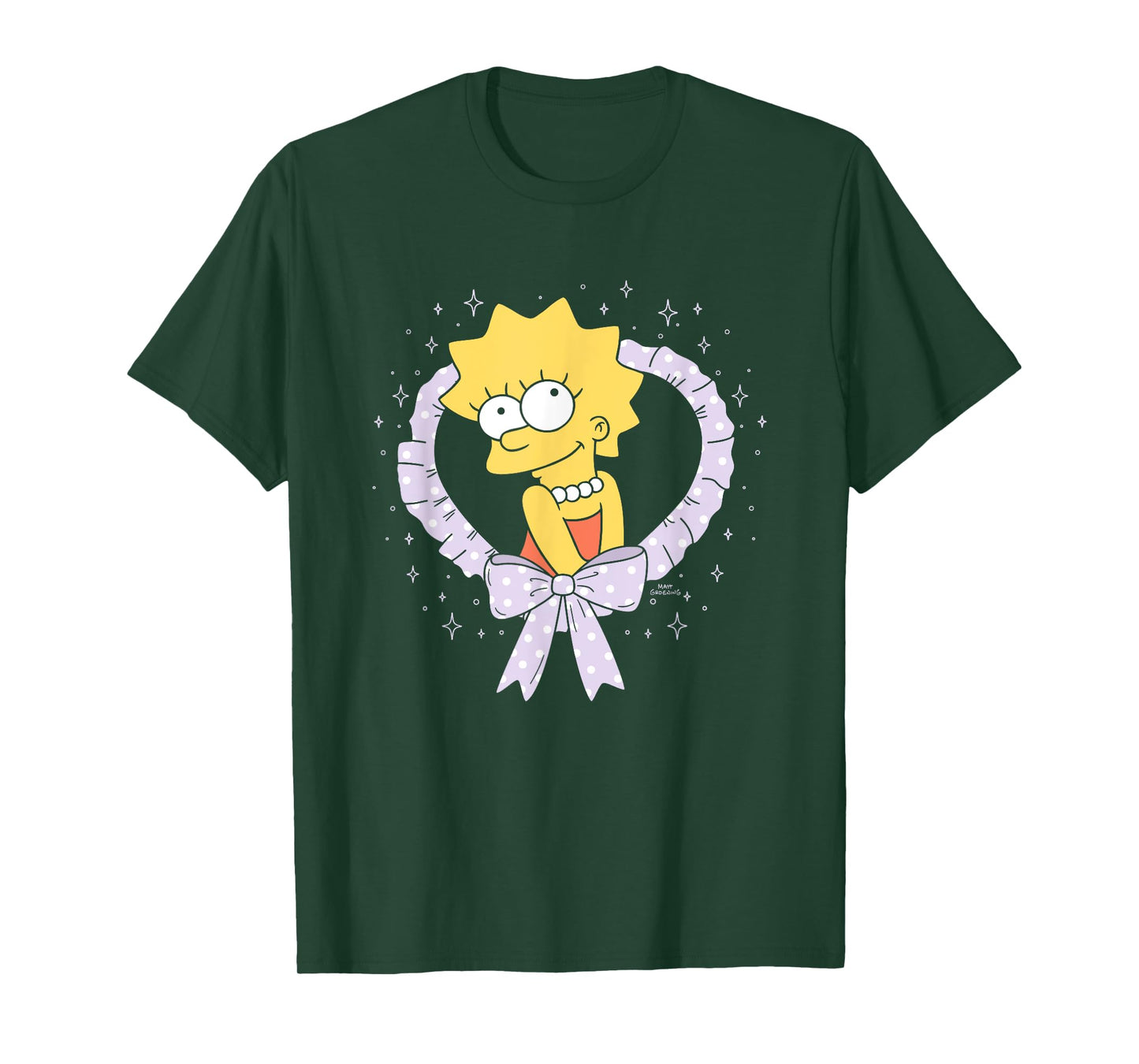 The Simpsons Valentine's Day Sweet Lisa Heart T-Shirt