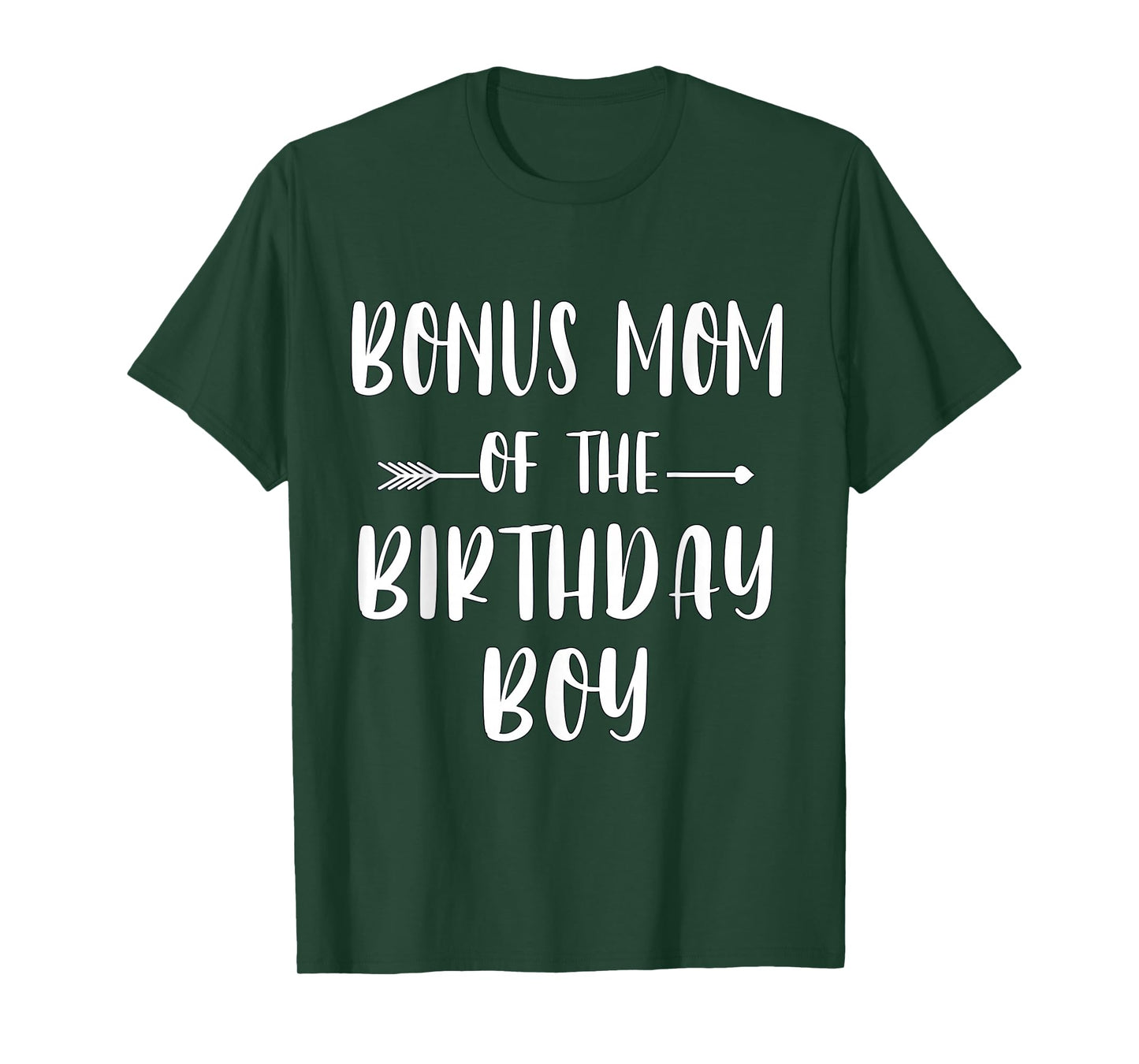 Funny Bonus Mom Of The Birthday Boy Cute Matching Family T-Shirt
