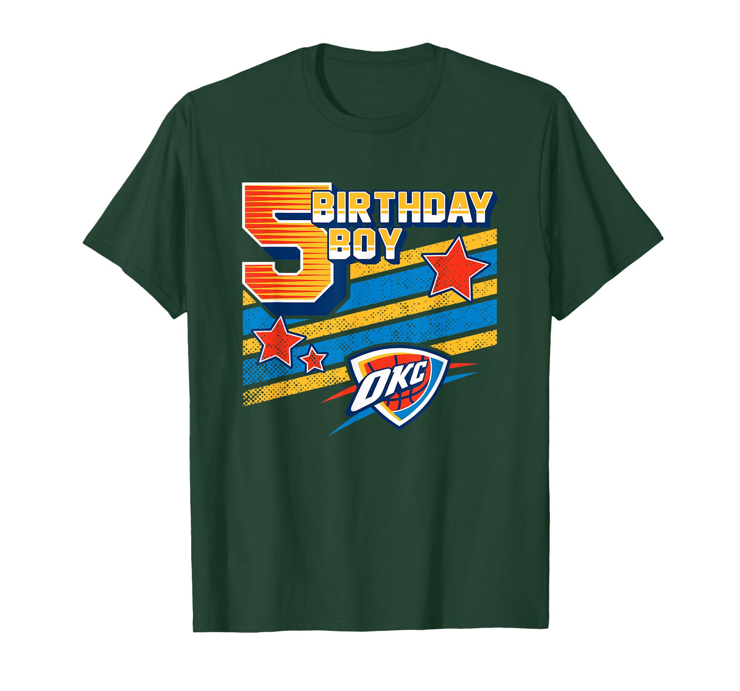 NBA Oklahoma City Thunder 5th Birthday Boy T-Shirt