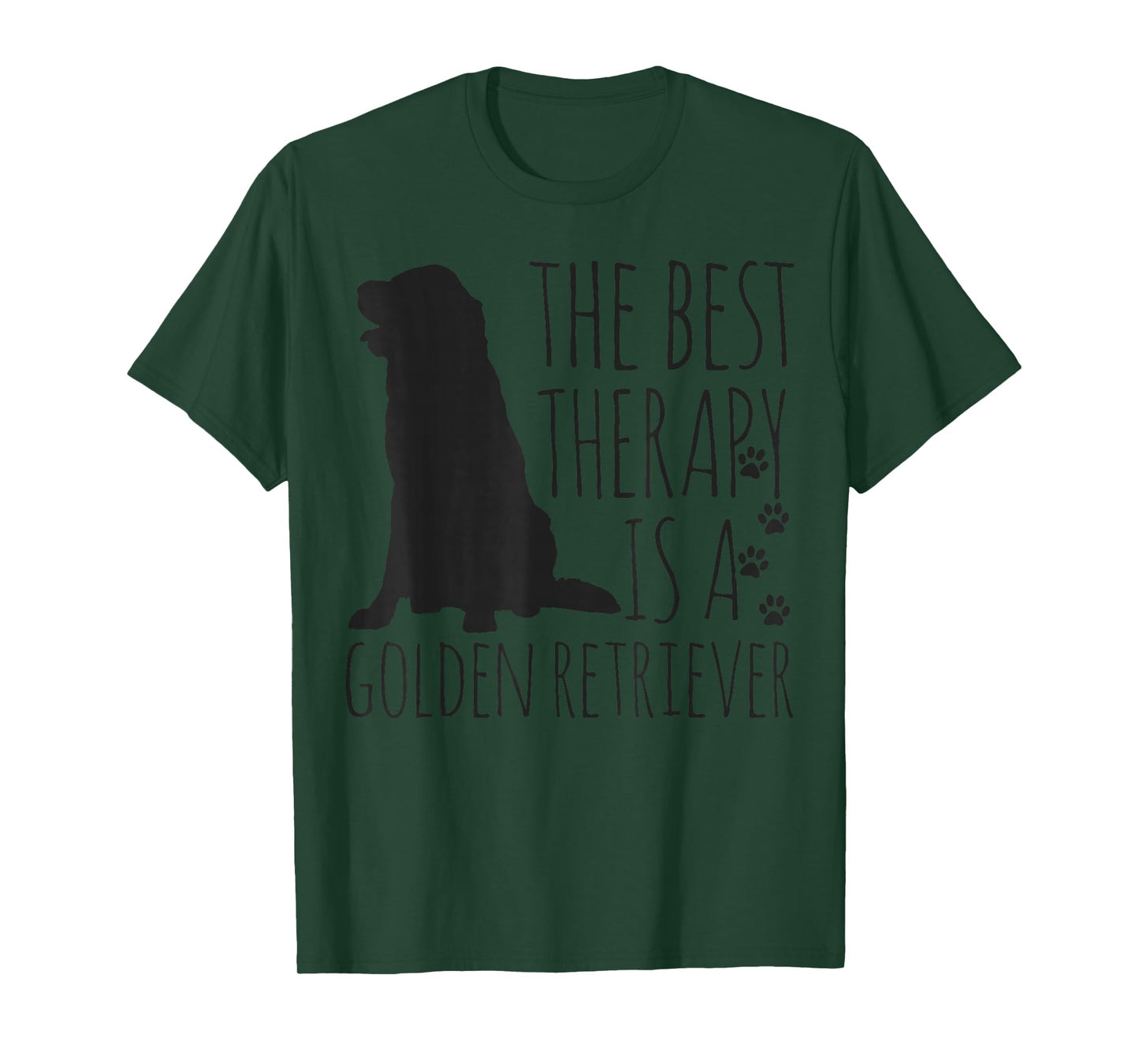 Golden Retrievers are The Best Therapy Dog Lover Funny Gift T-Shirt
