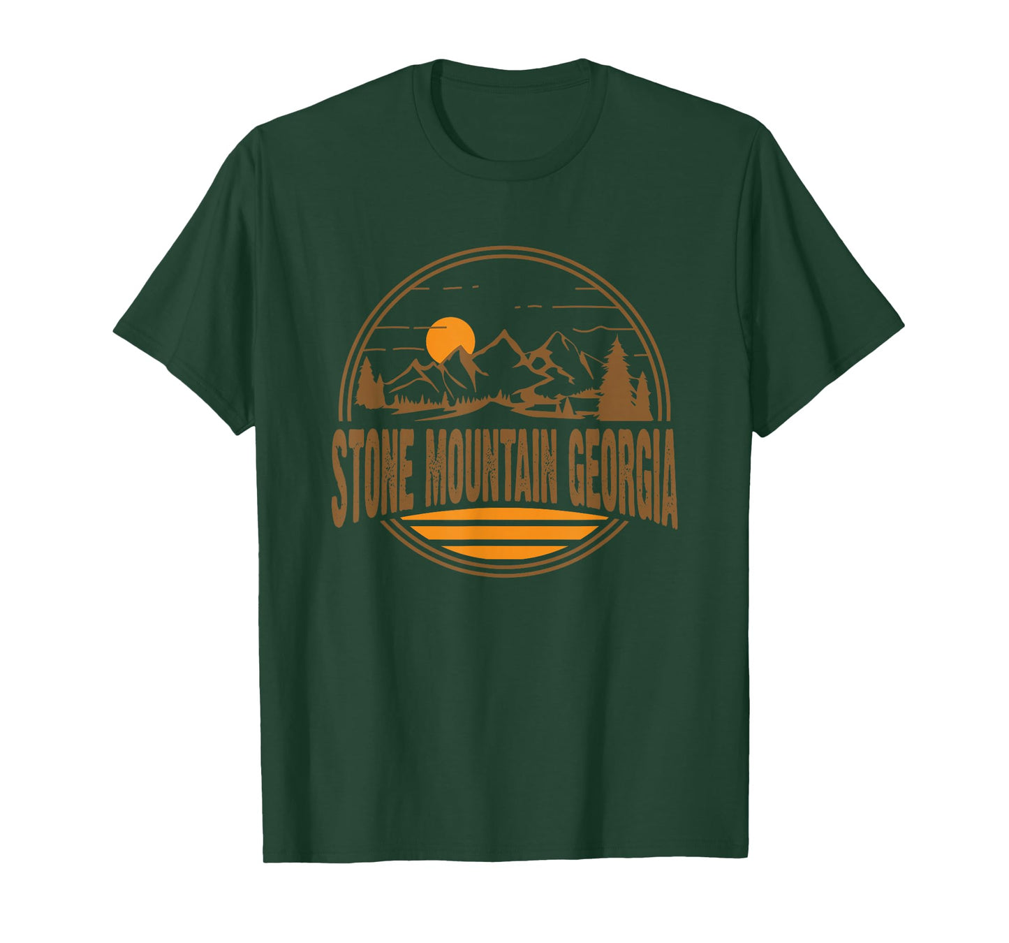 Vintage Stone Mountain, Georgia GA Home State Gift T-Shirt