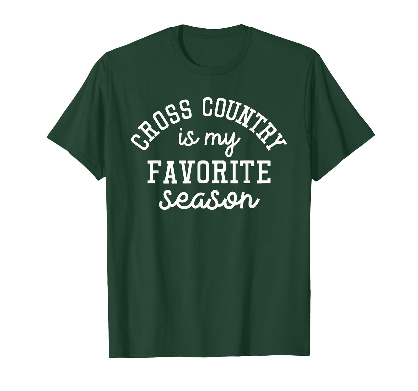 Cross Country Is My Favorite Season Sports Cross Country Lov T-Shirt