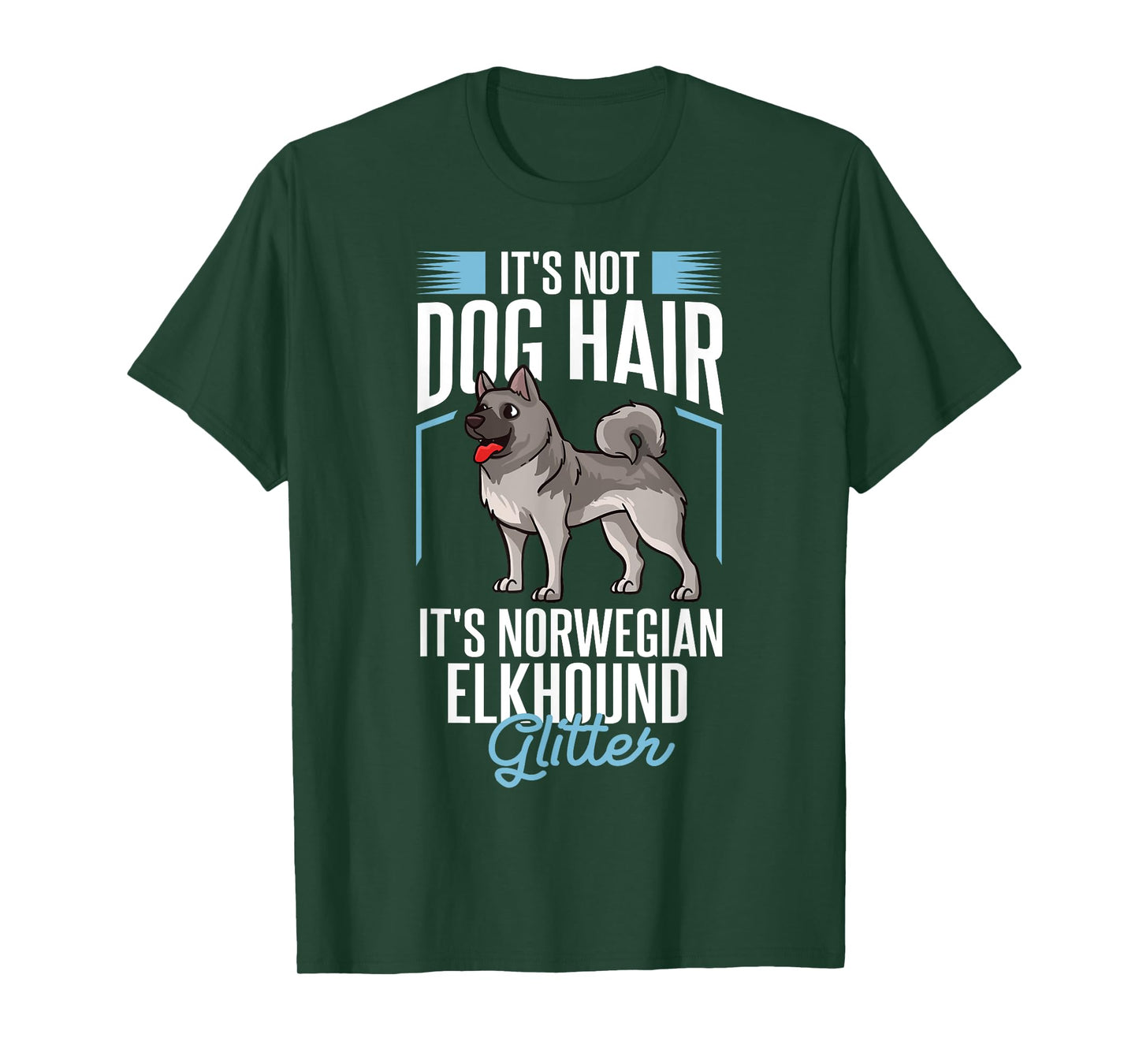 Norwegian Elkhound Dog Gift Puppies Owner Lover T-Shirt