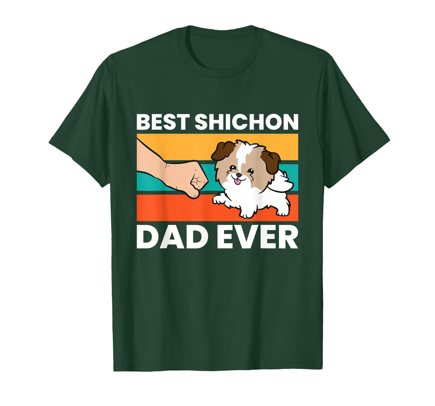 Best Shichon Dad Ever T-Shirt