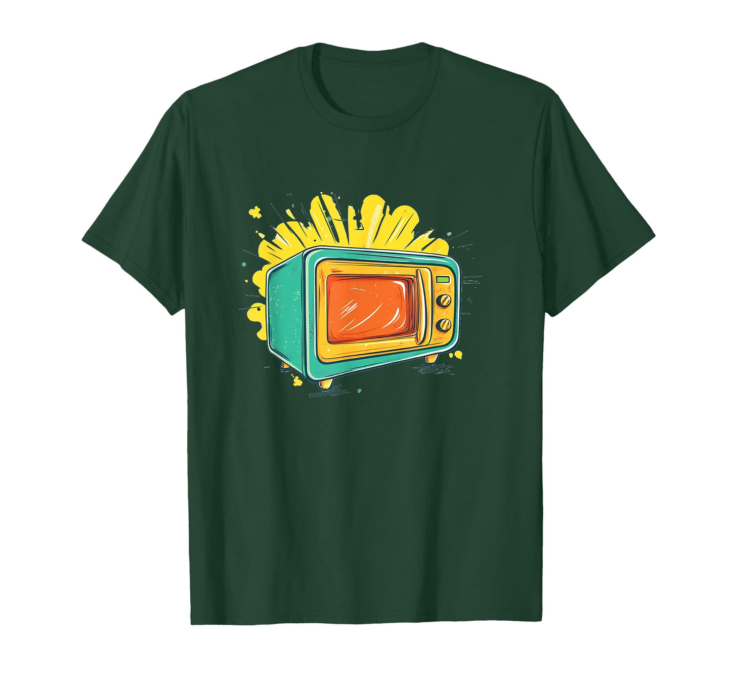 Vibrant Microwave Costume for Man and Woman T-Shirt